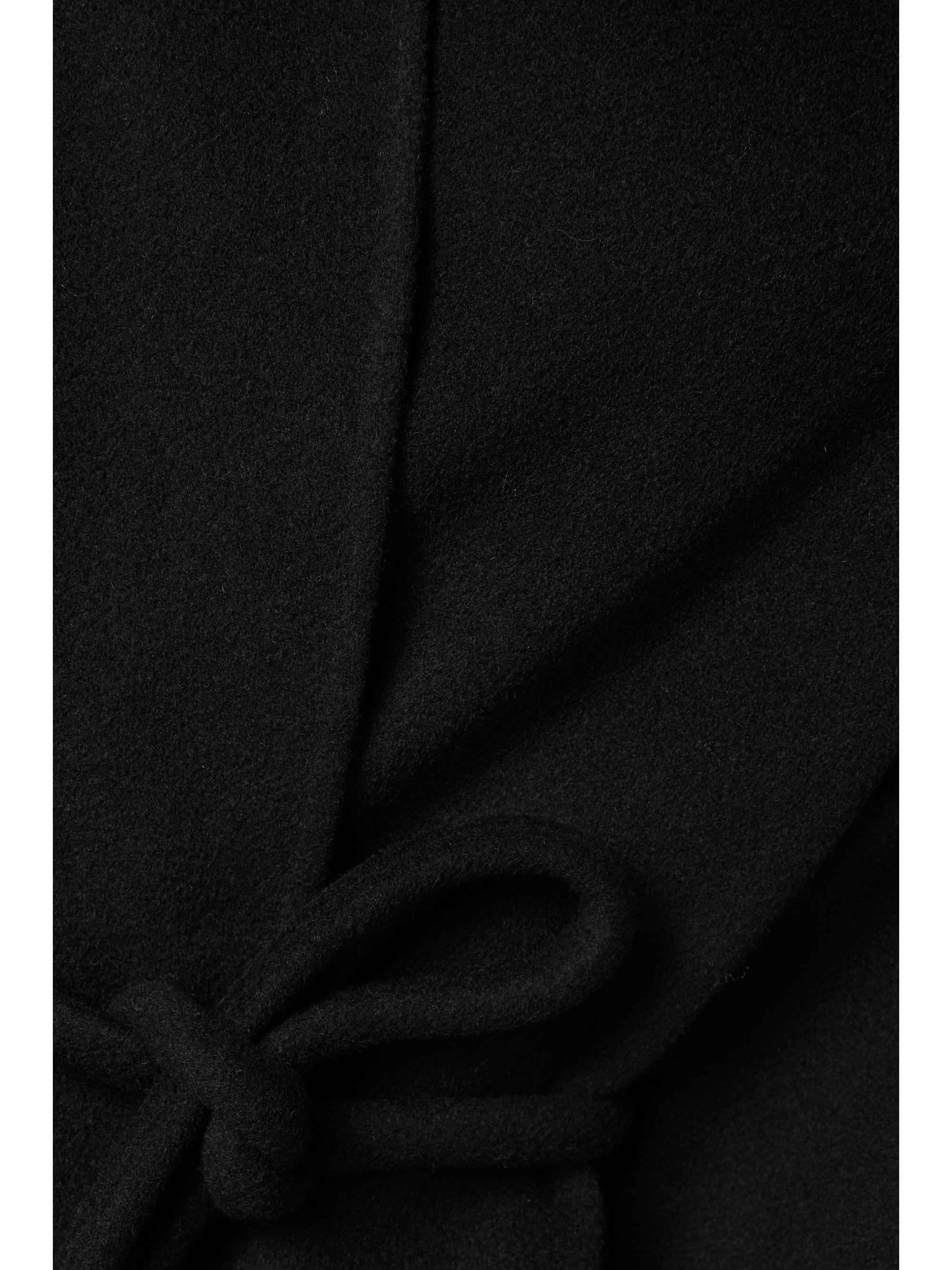 ANINE BING Hunter oversized belted wool and cashmere-blend coat