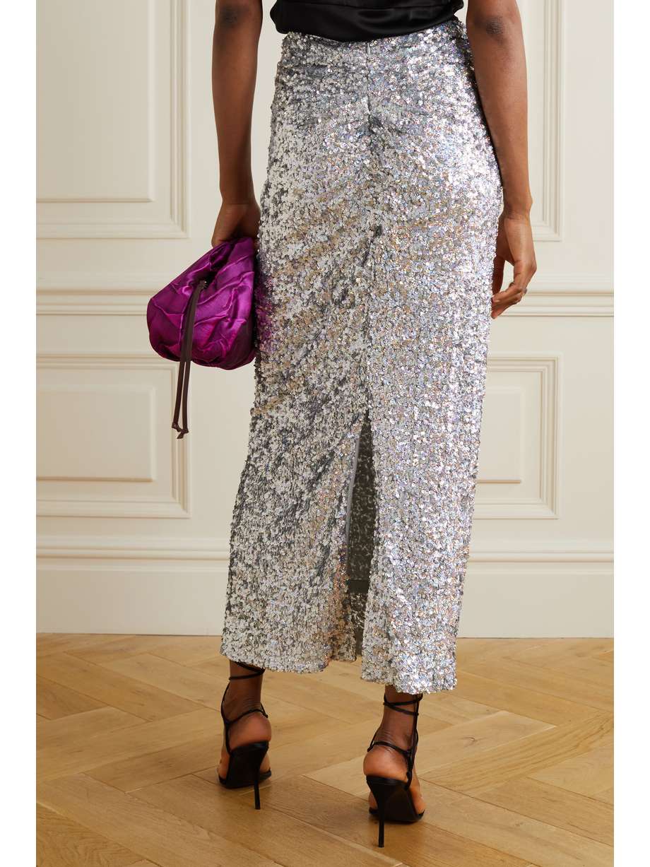 dries van noten tulle skirt