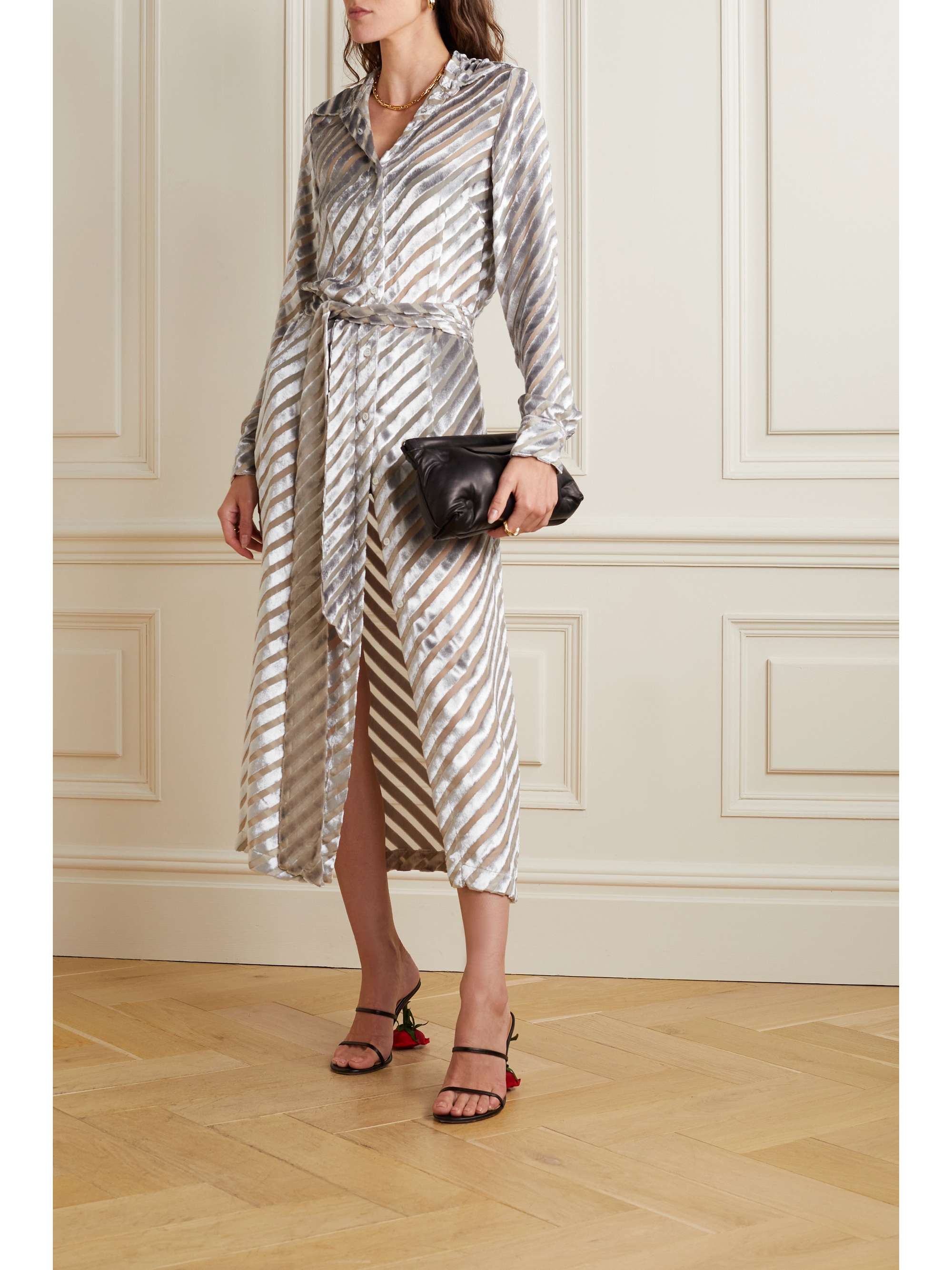 Dries van noten striped clearance dress