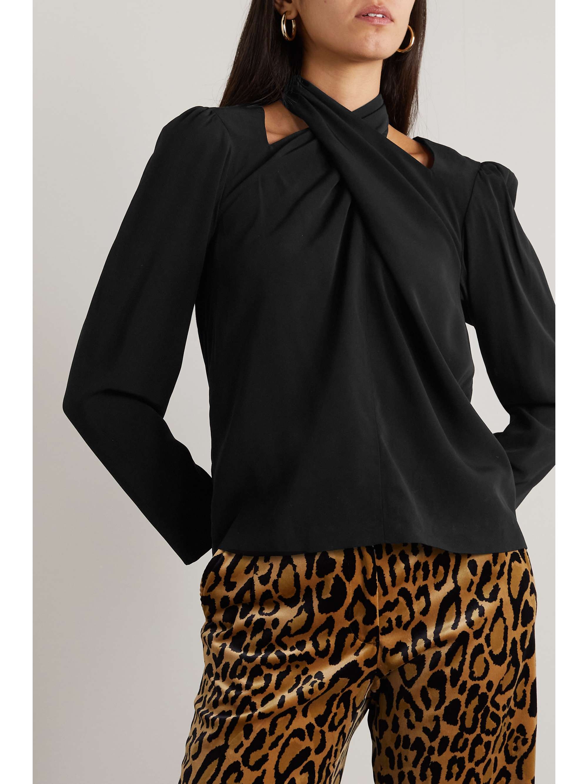 DRIES VAN NOTEN Crepe blouse