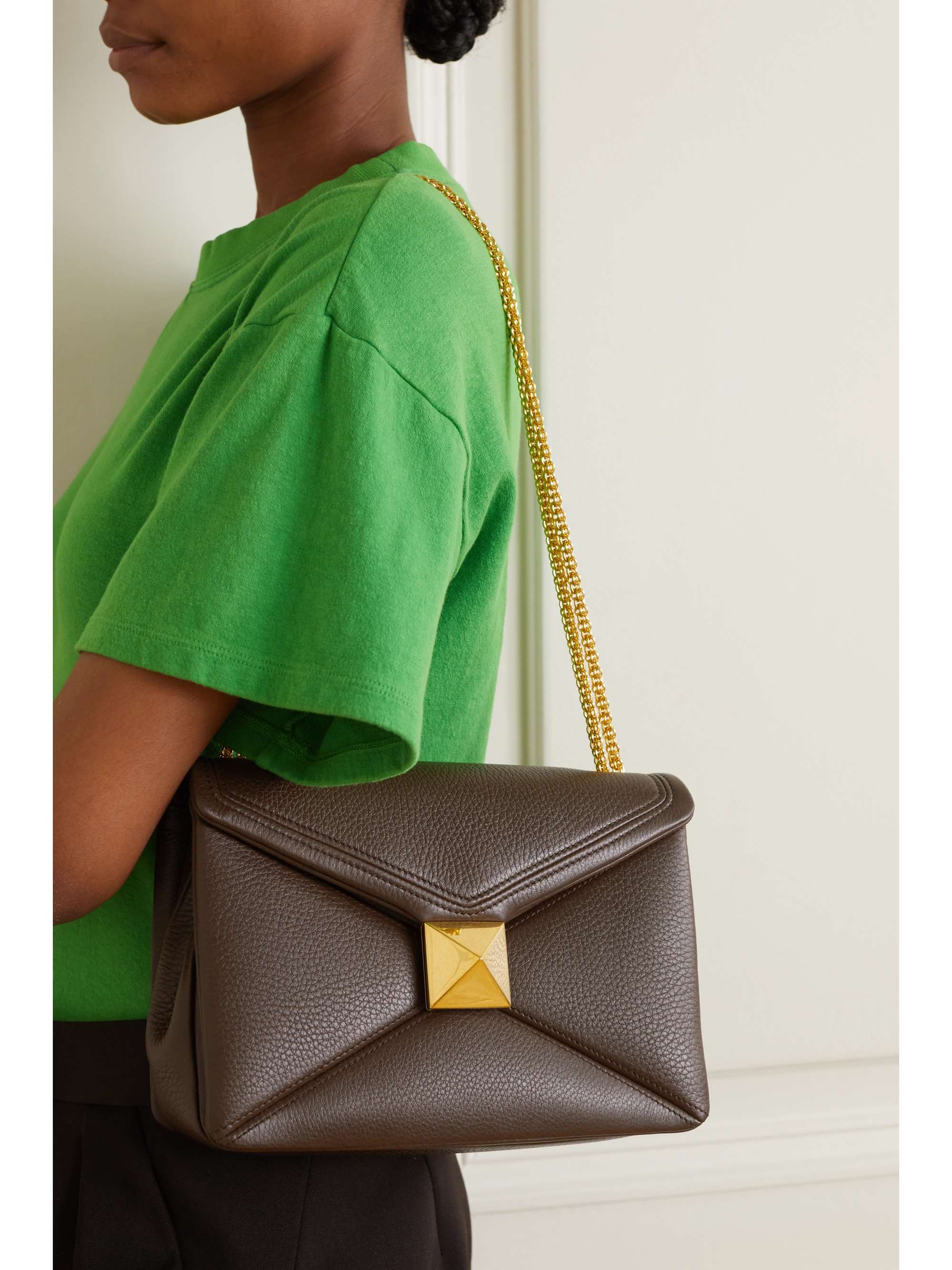 valentino one stud shoulder bag