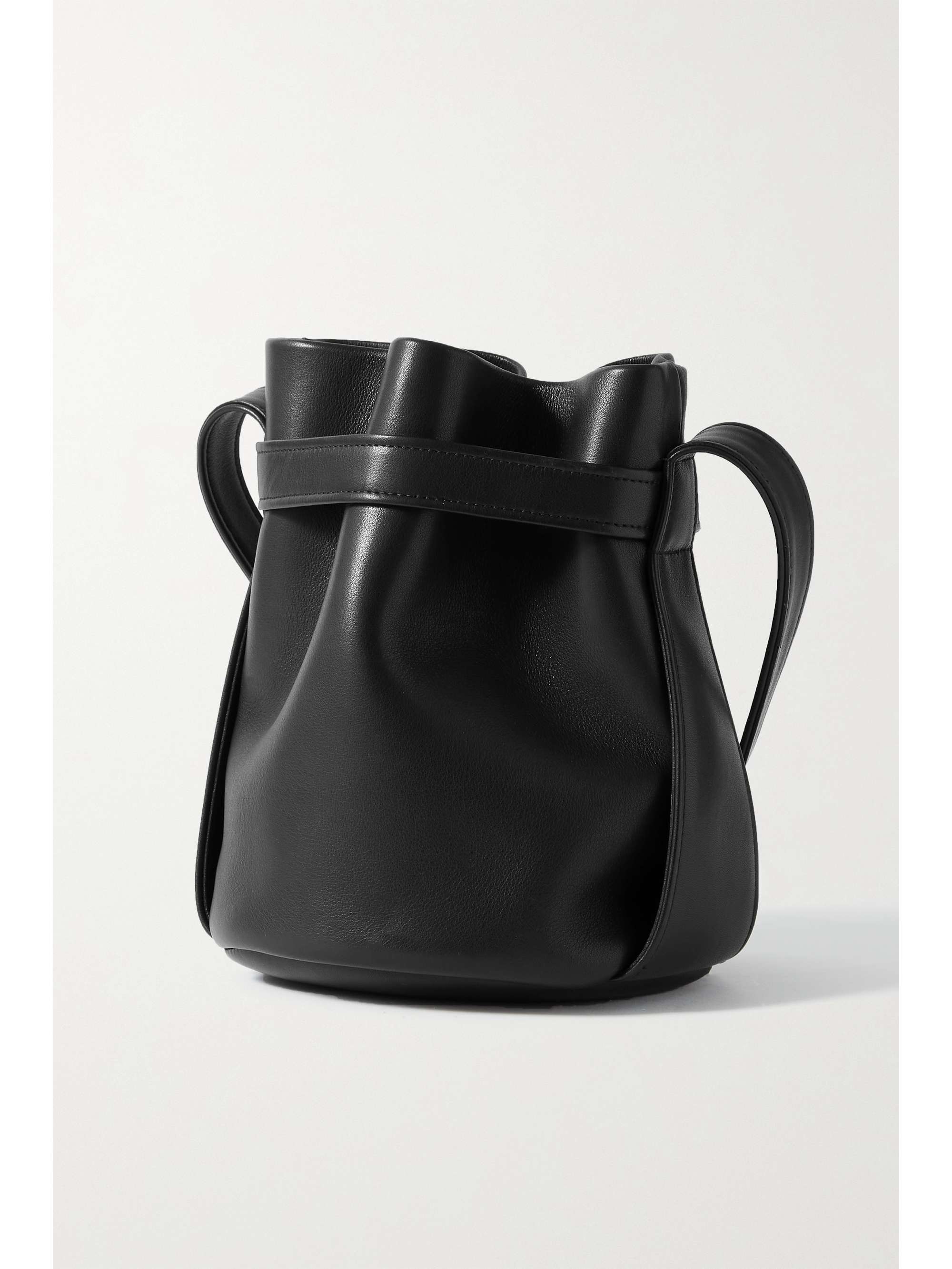 THE ROW Mini Leo leather bucket bag