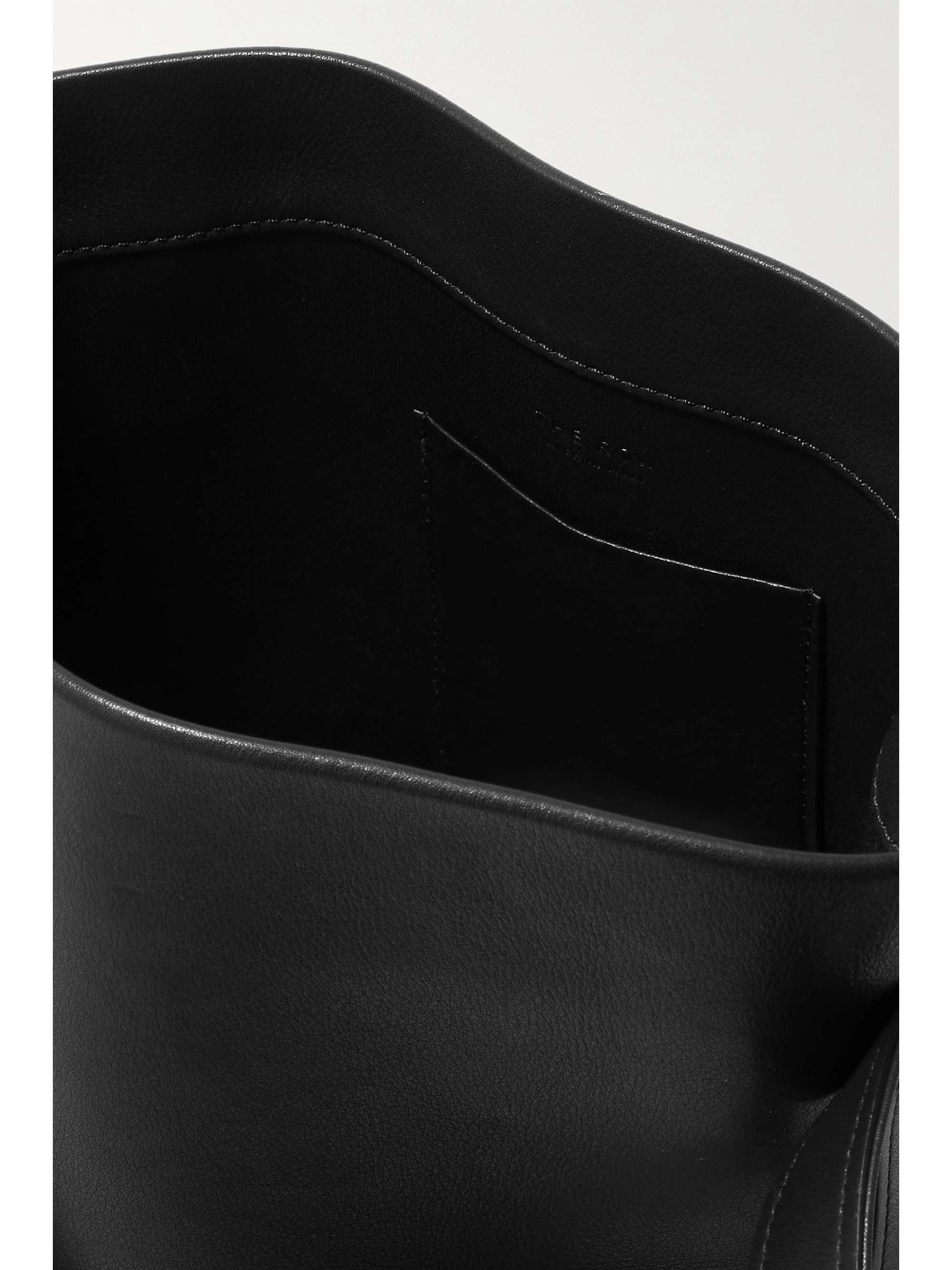 THE ROW Mini Leo leather bucket bag