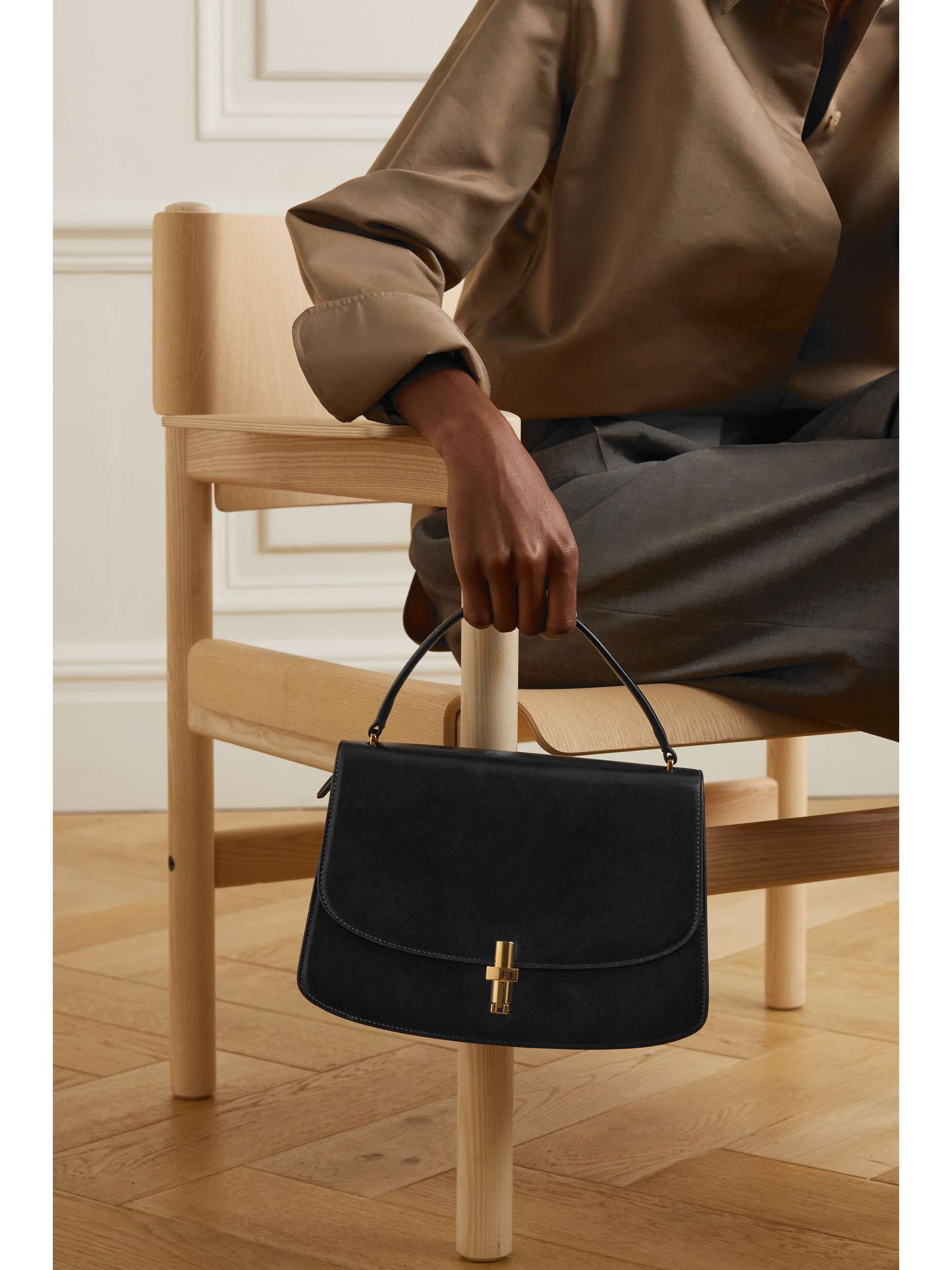 THE ROW Sofia small leather tote bag | NET-A-PORTER