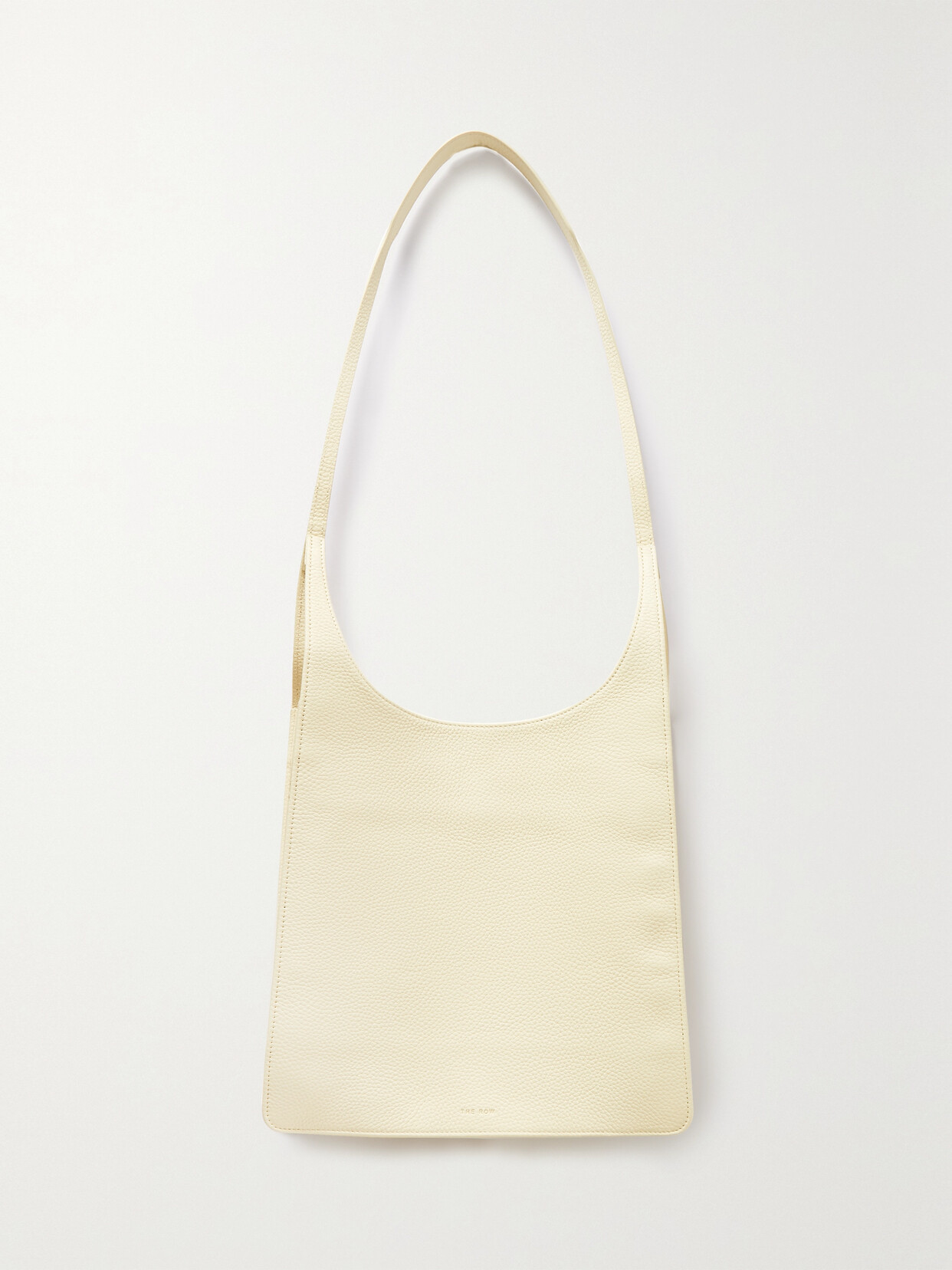 The Row - Jules Textured-leather Shoulder Bag - Off-white