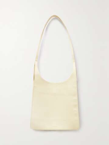 The Row, Jules ivory leather tote bag