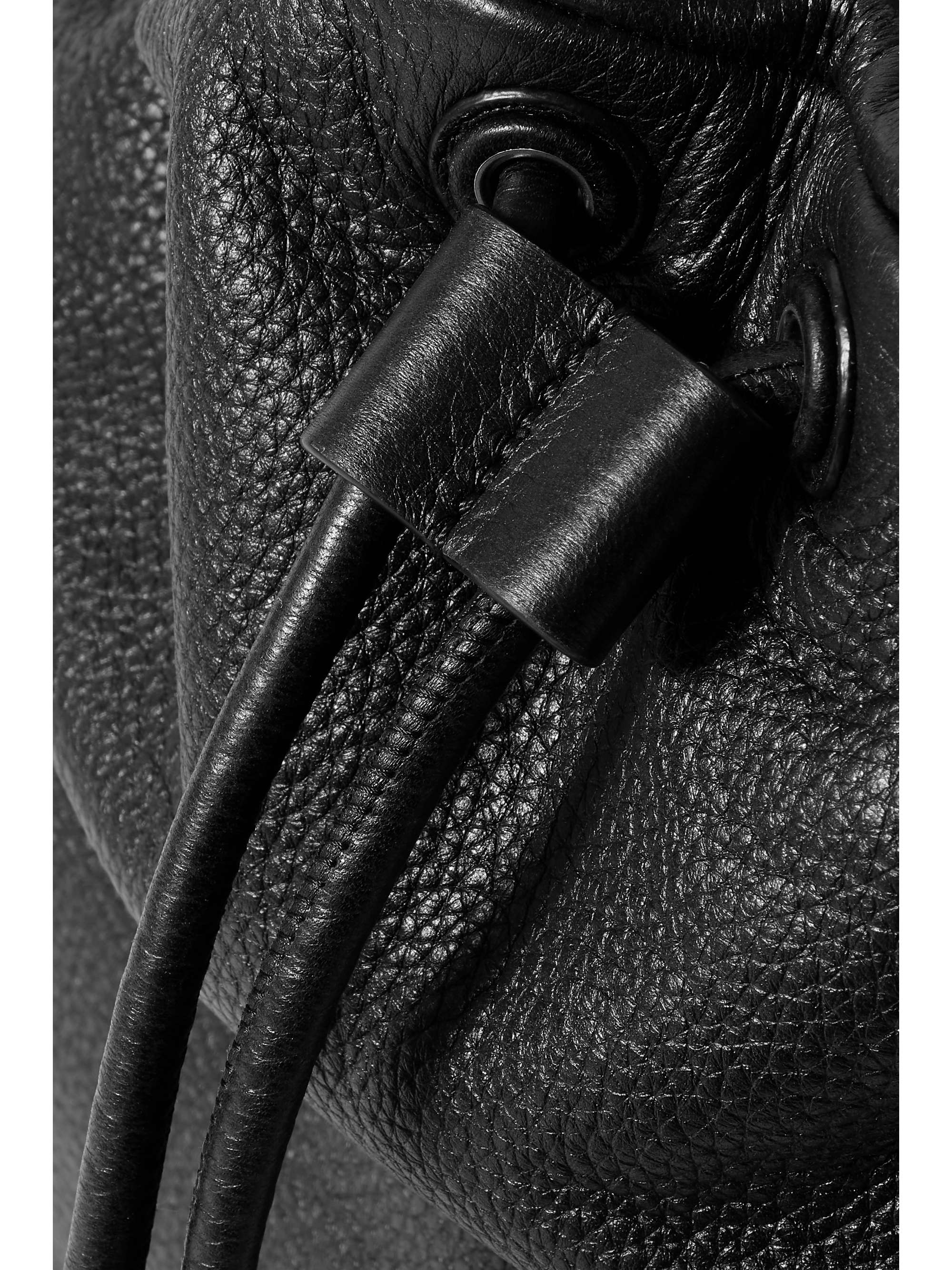 THE ROW Sporty textured-leather backpack