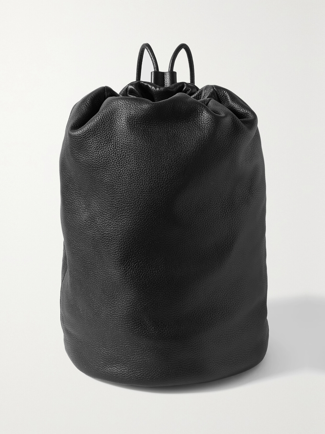 THE ROW SPORTY TEXTURED-LEATHER BACKPACK