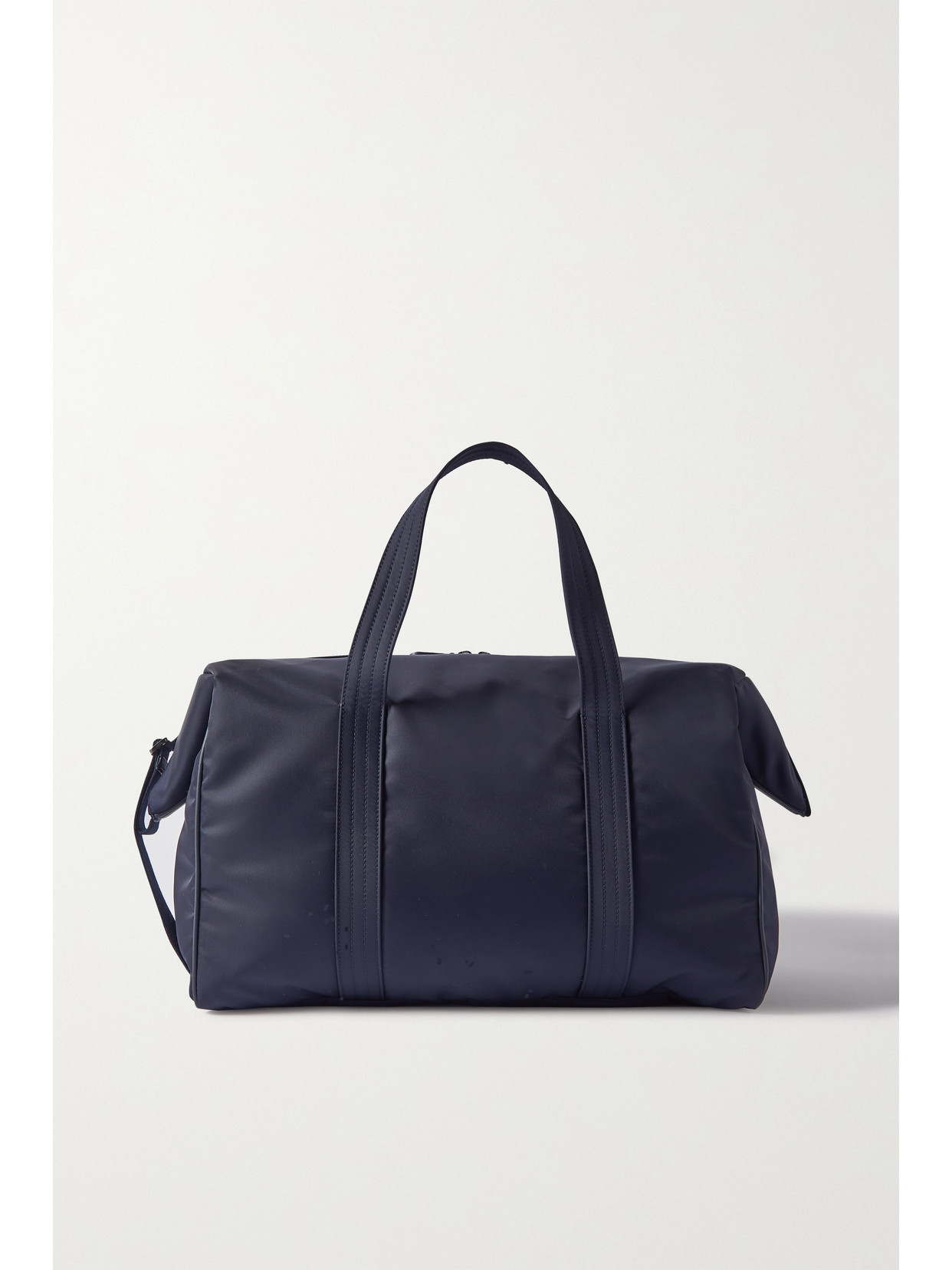 The Row - Logan Leather-trimmed Shell Tote - Blue