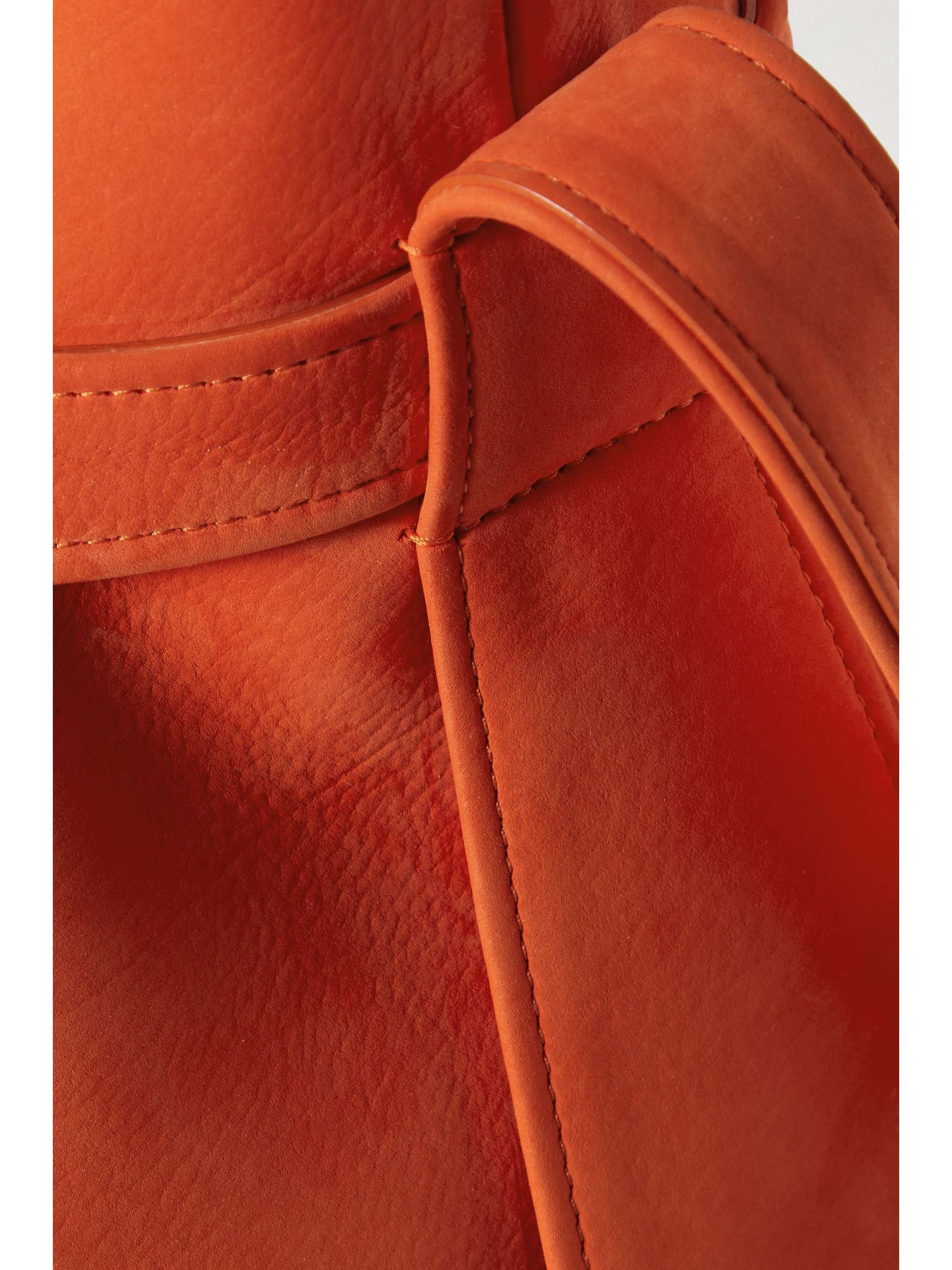 THE ROW Mini Leo nubuck bucket bag