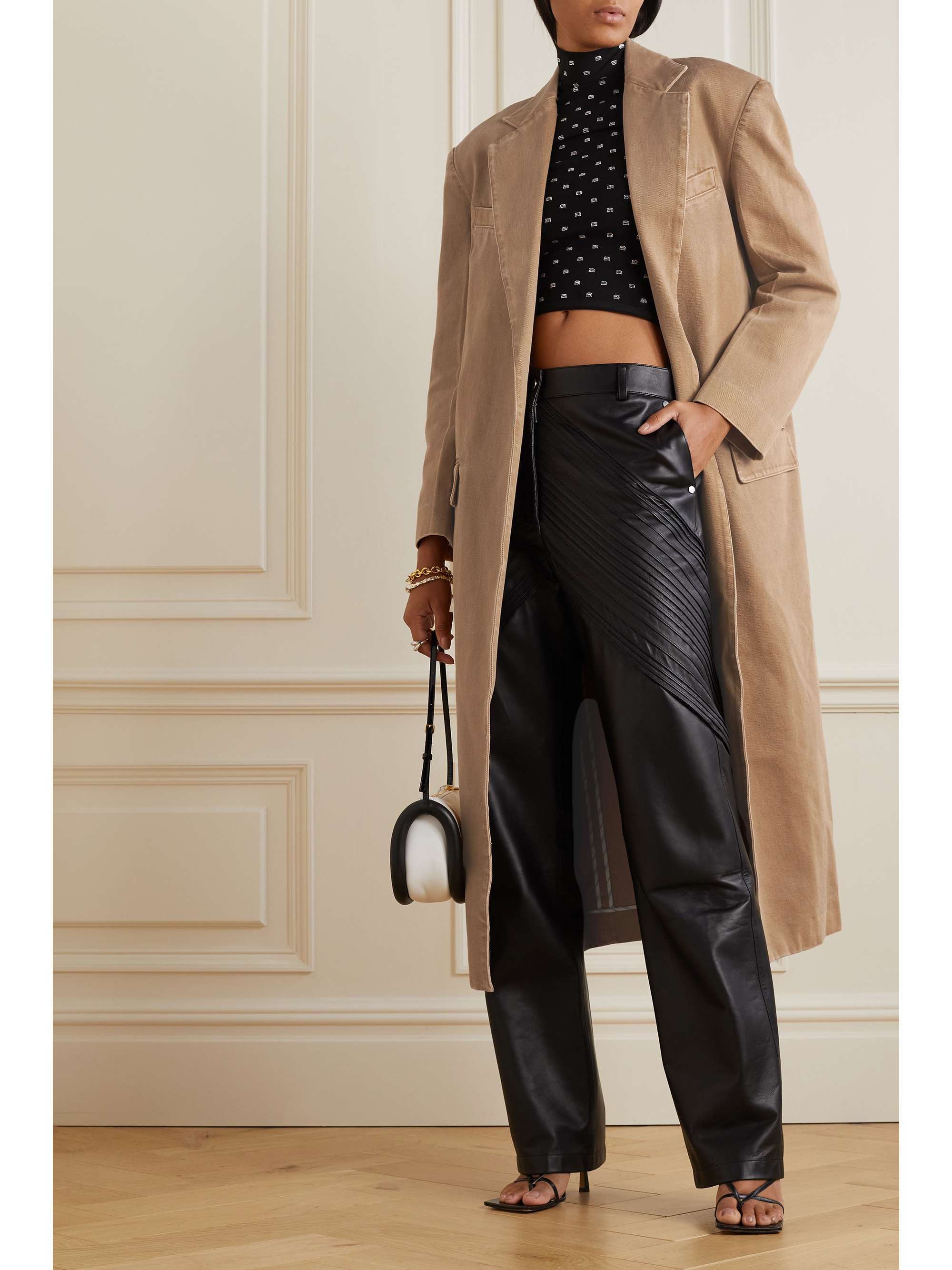 ALEXANDER WANG 大廓形牛仔布外套