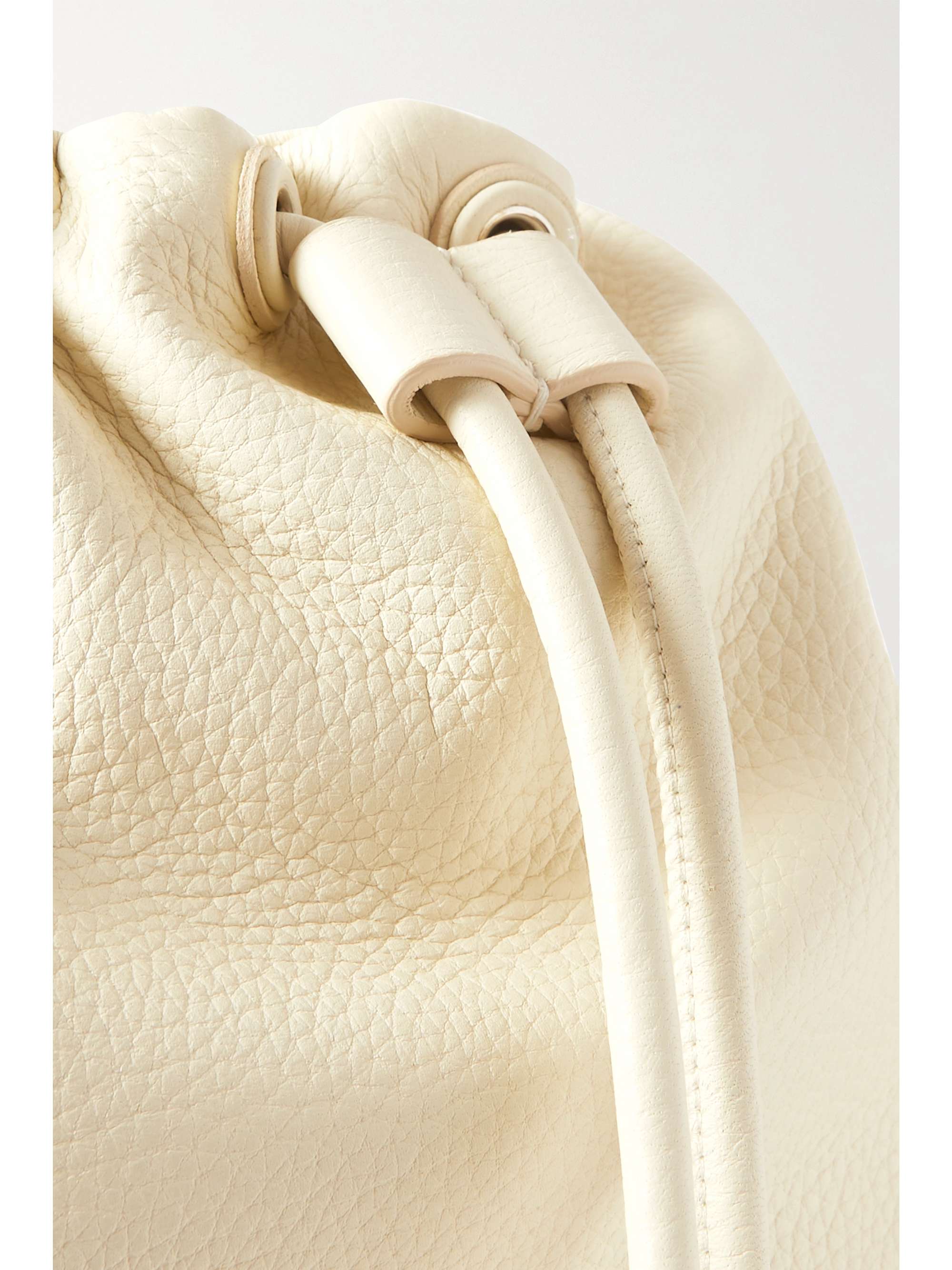 THE ROW Sporty textured-leather backpack