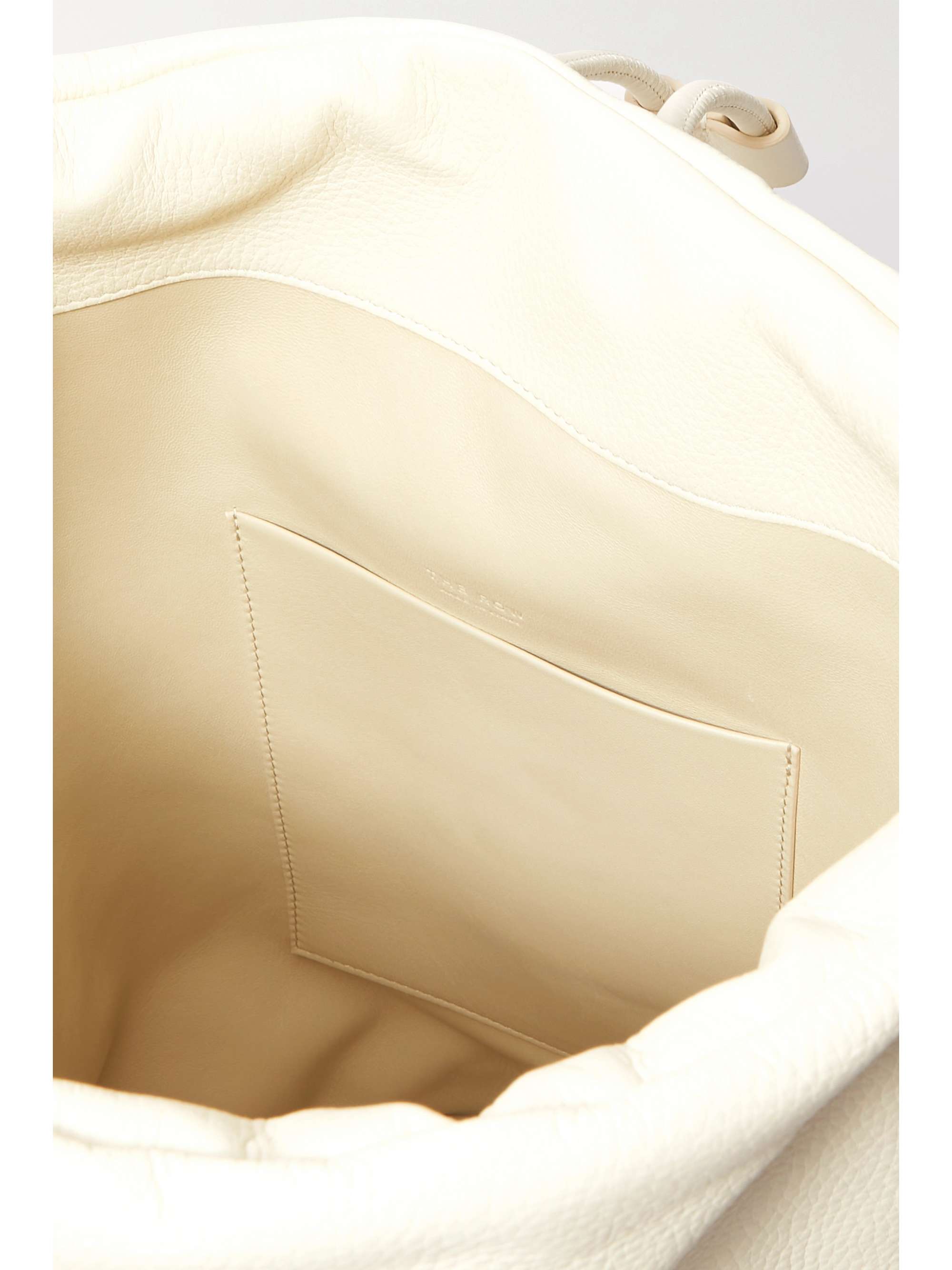 THE ROW Sporty textured-leather backpack