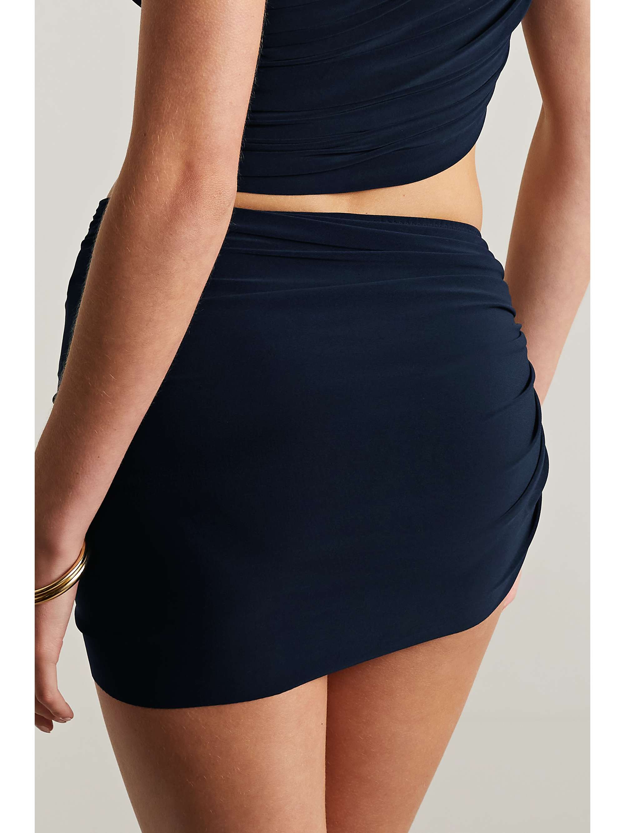 NORMA KAMALI Diana ruched bikini briefs