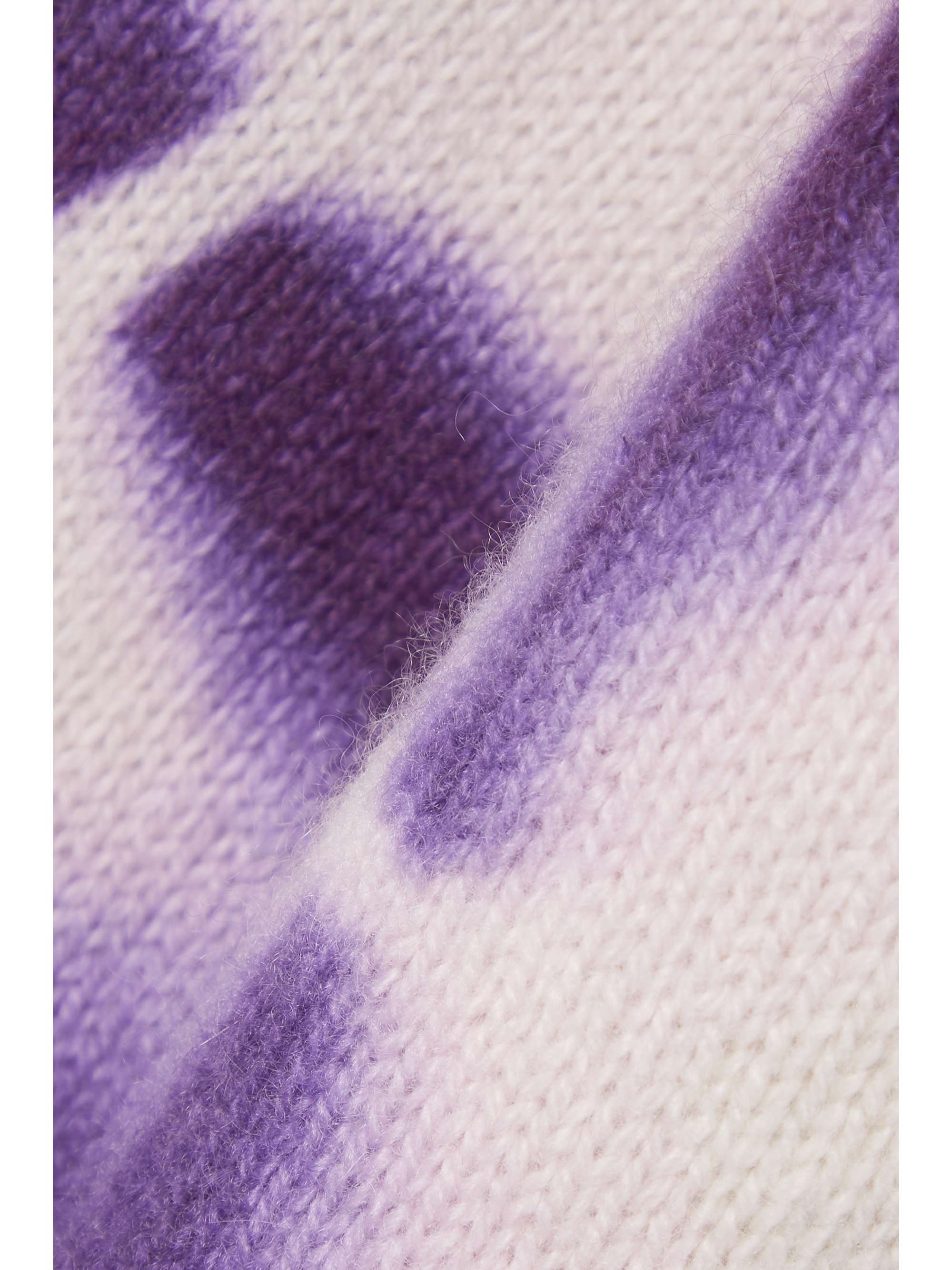 THE ELDER STATESMAN Tie-dyed cashmere sweater