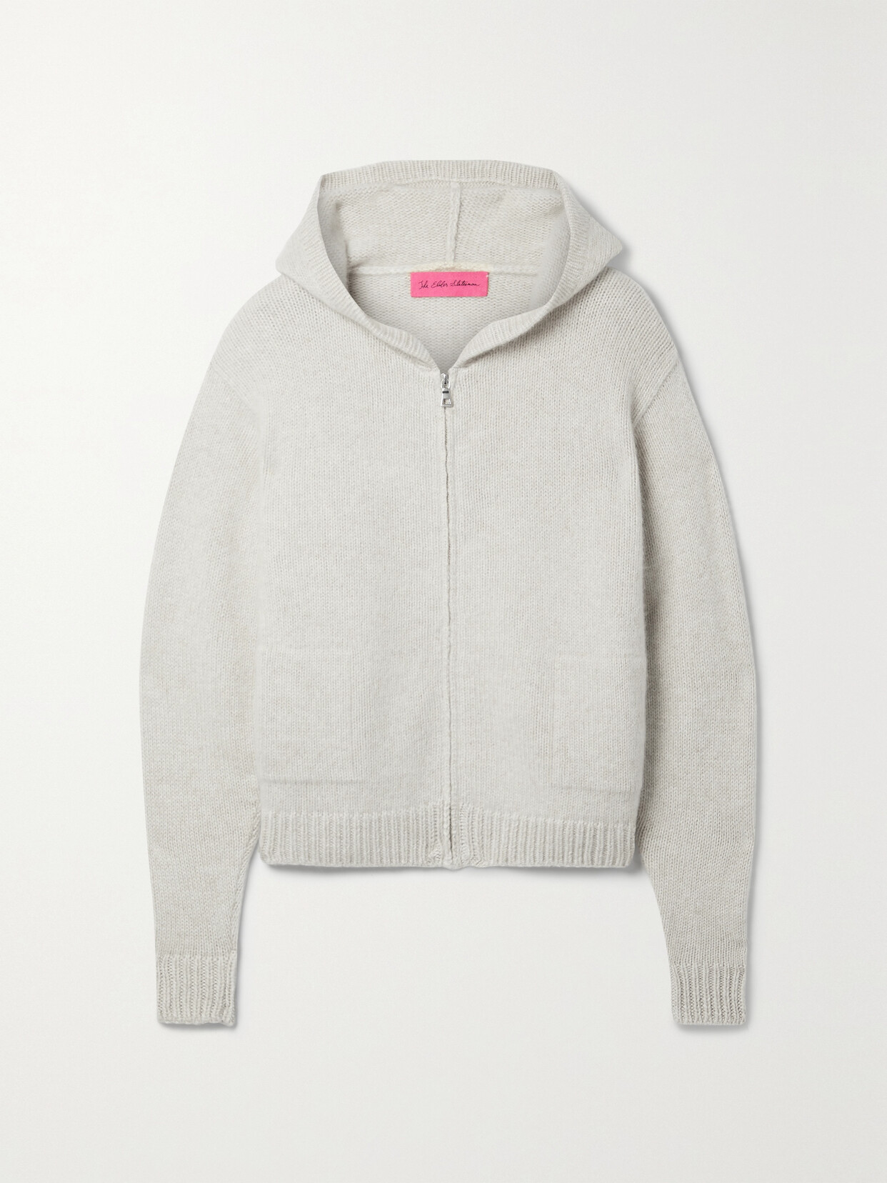 The Elder Statesman - Cashmere Hoodie - White