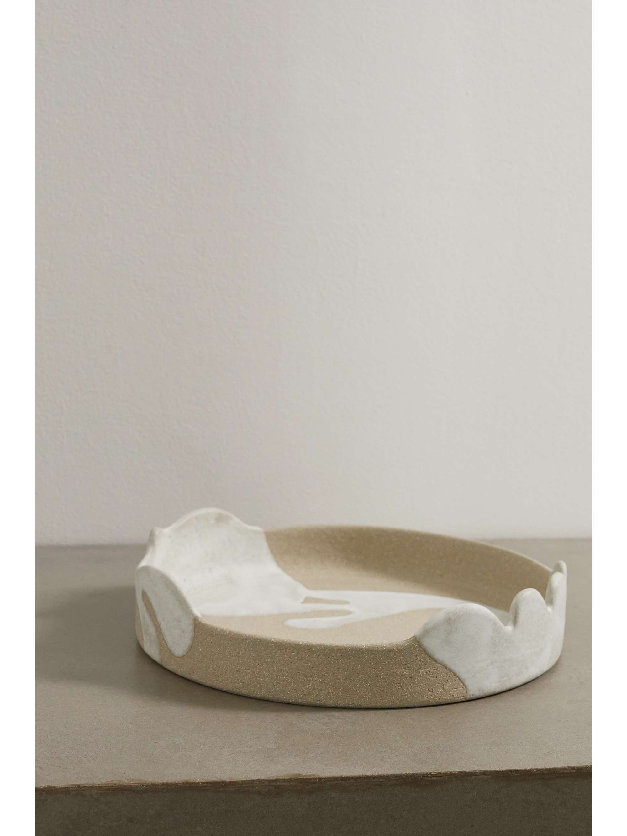 MARLOE MARLOE + NET SUSTAIN Dasa stoneware tray