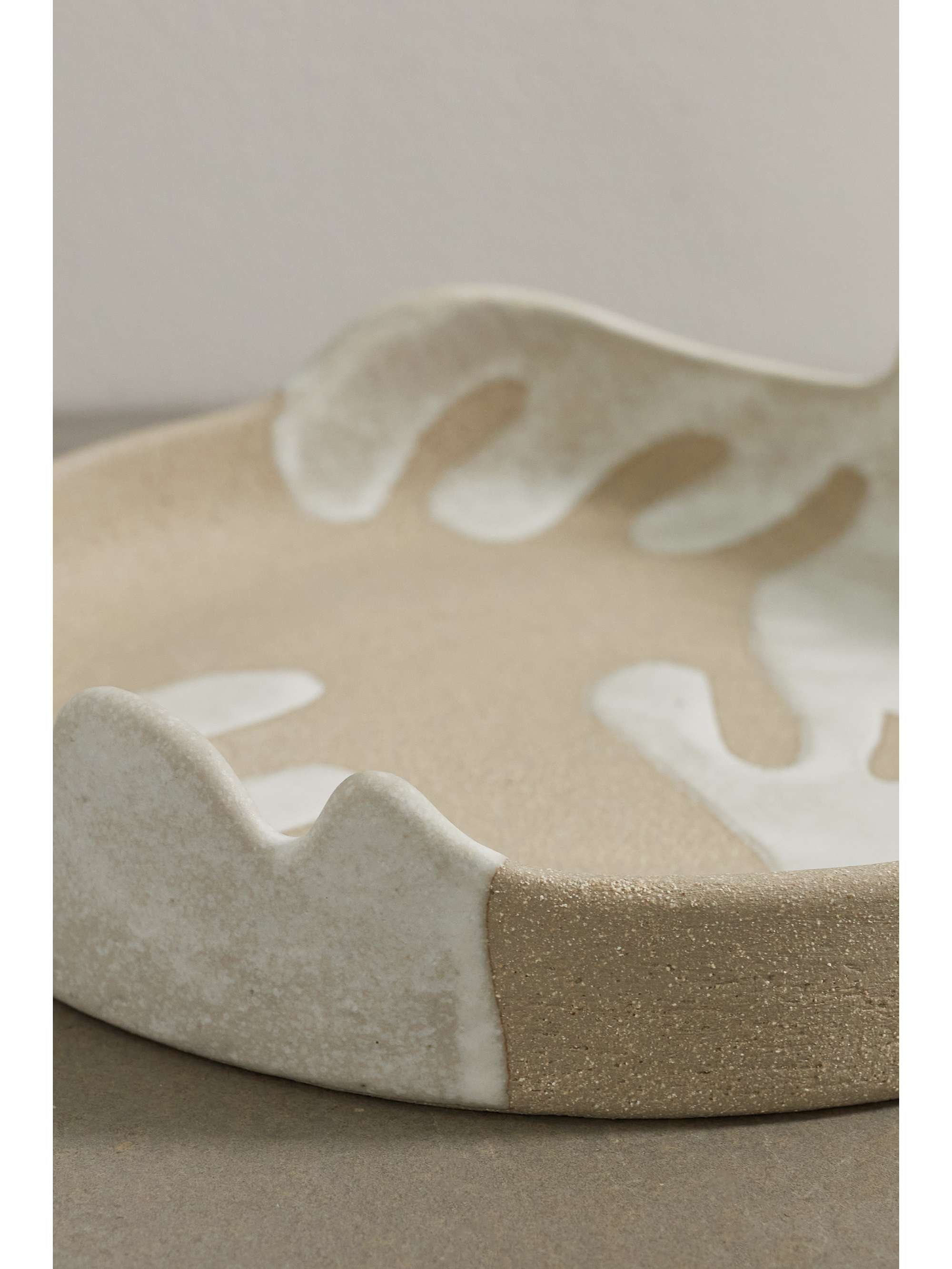 MARLOE MARLOE + NET SUSTAIN Dasa stoneware tray
