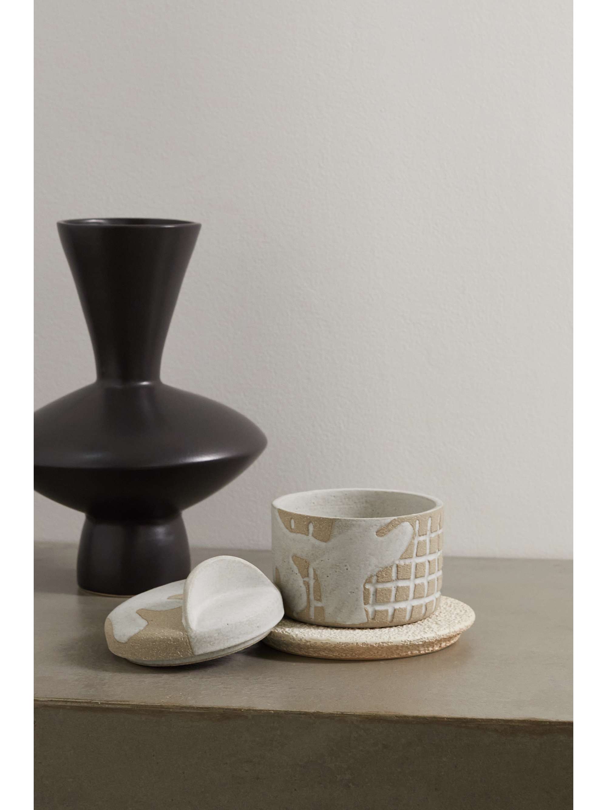 MARLOE MARLOE + NET SUSTAIN Dasa stoneware vanity box