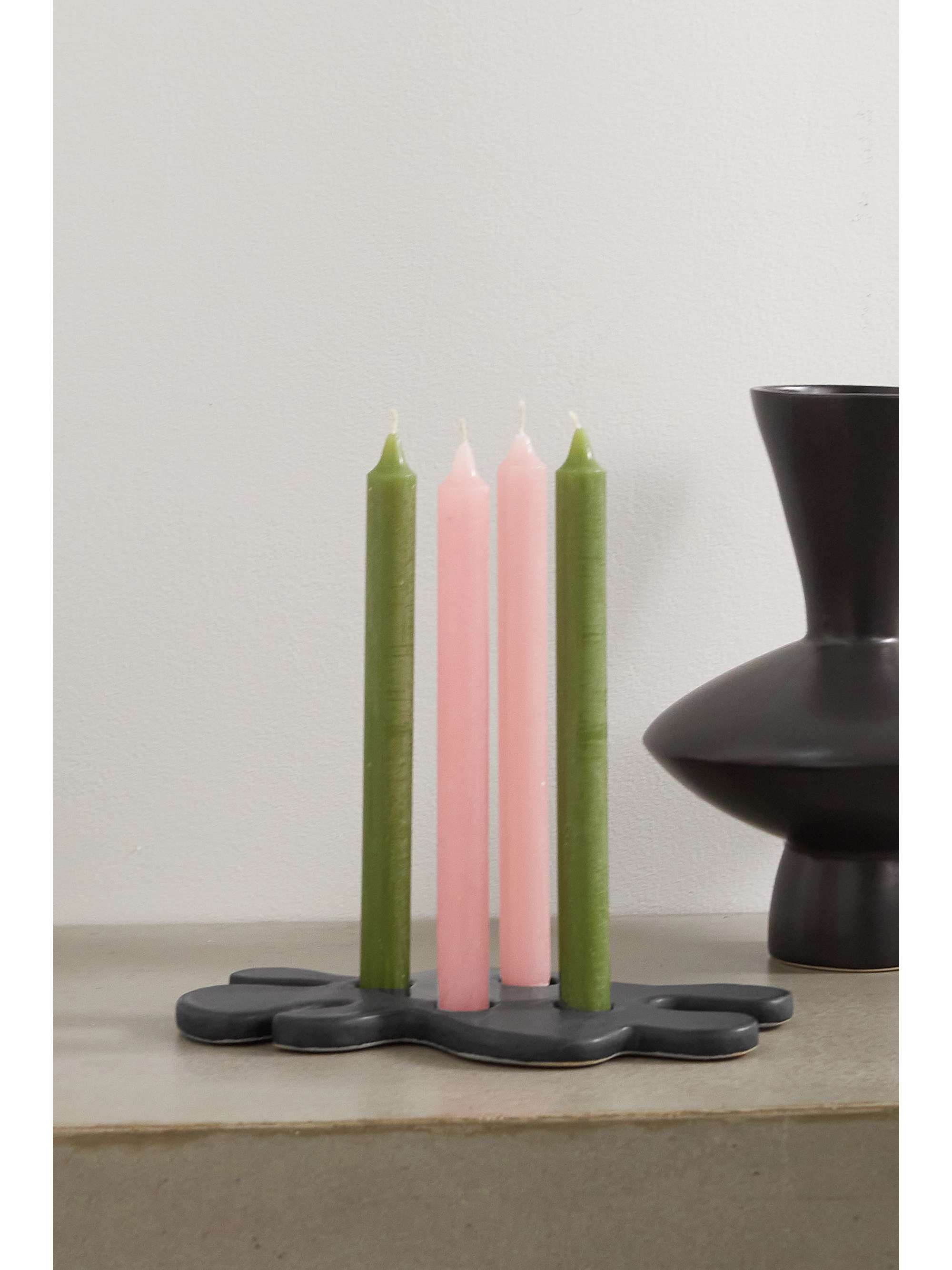MARLOE MARLOE + NET SUSTAIN Nest stoneware candle holder