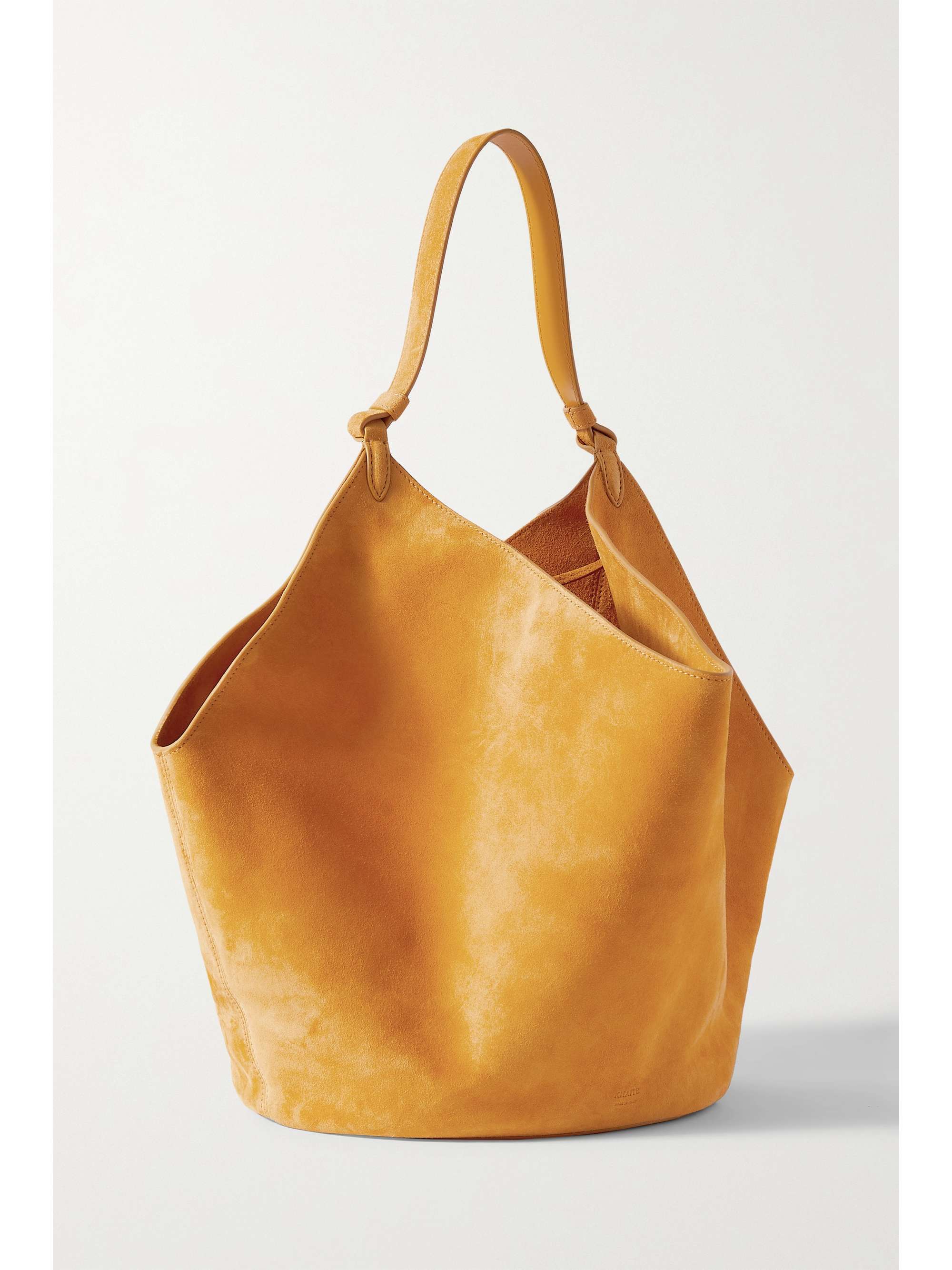 Yellow suede bag Clearance
