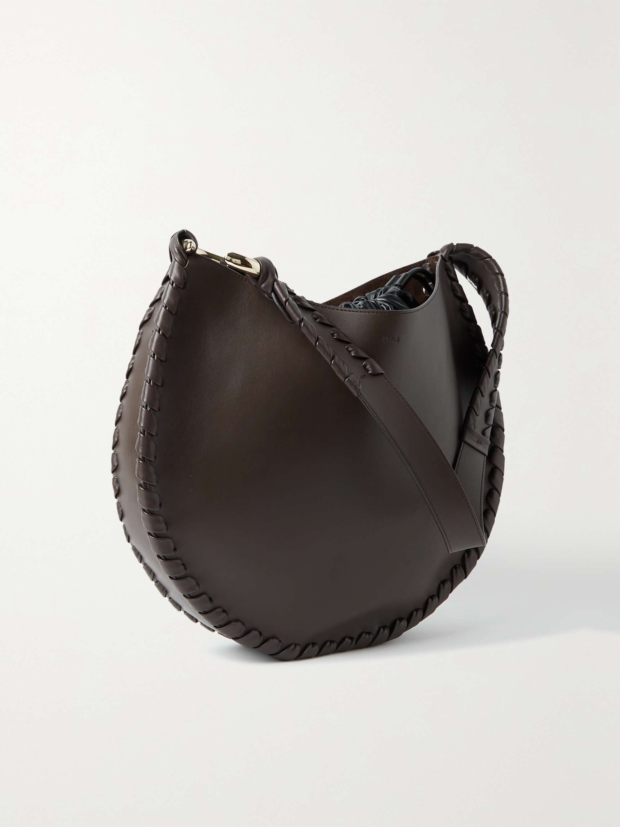 net-a-porter.com | Mate large whipstitched leather shoulder bag