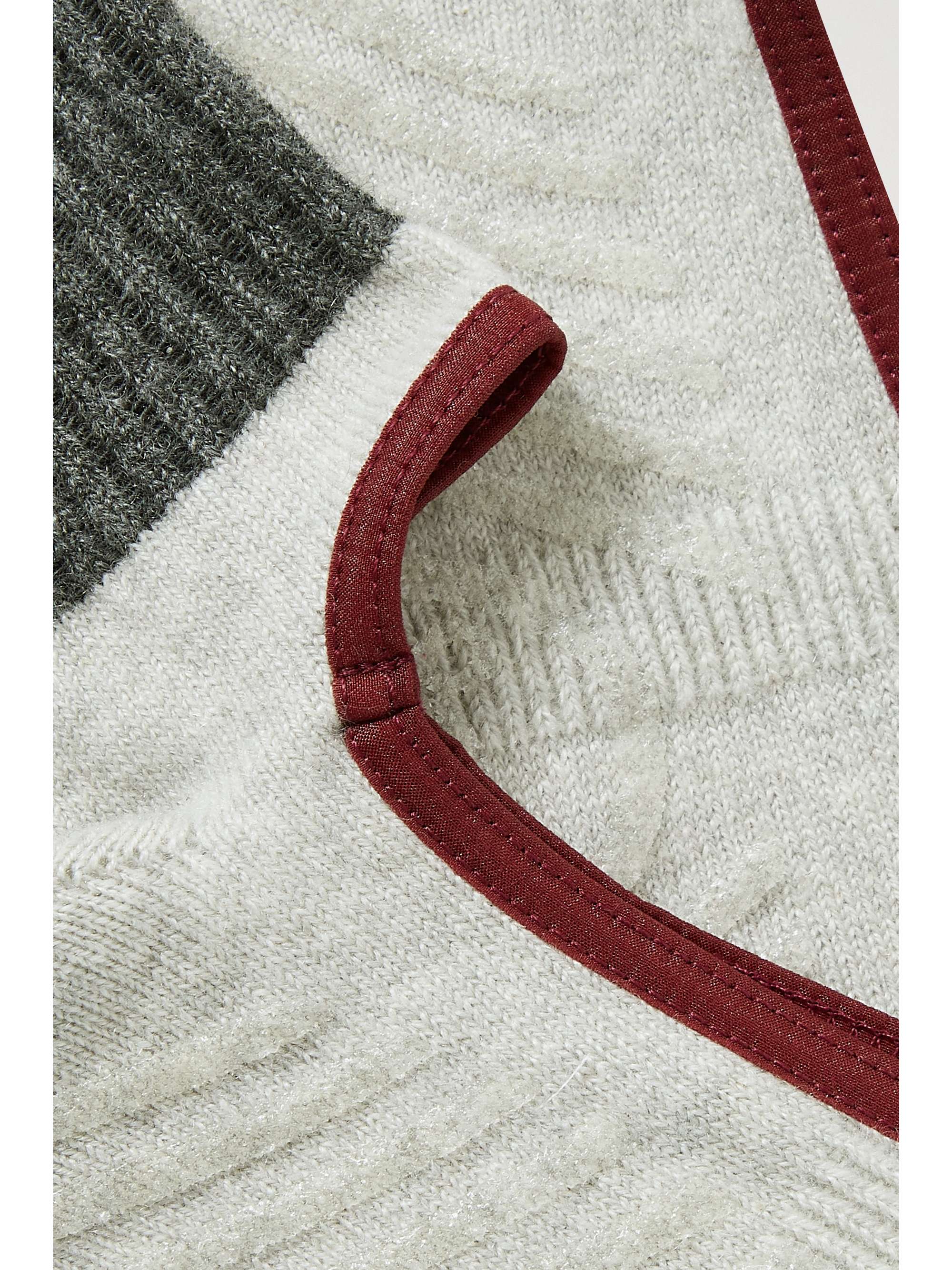 LORO PIANA Kaschmirsocken mit Cut-outs