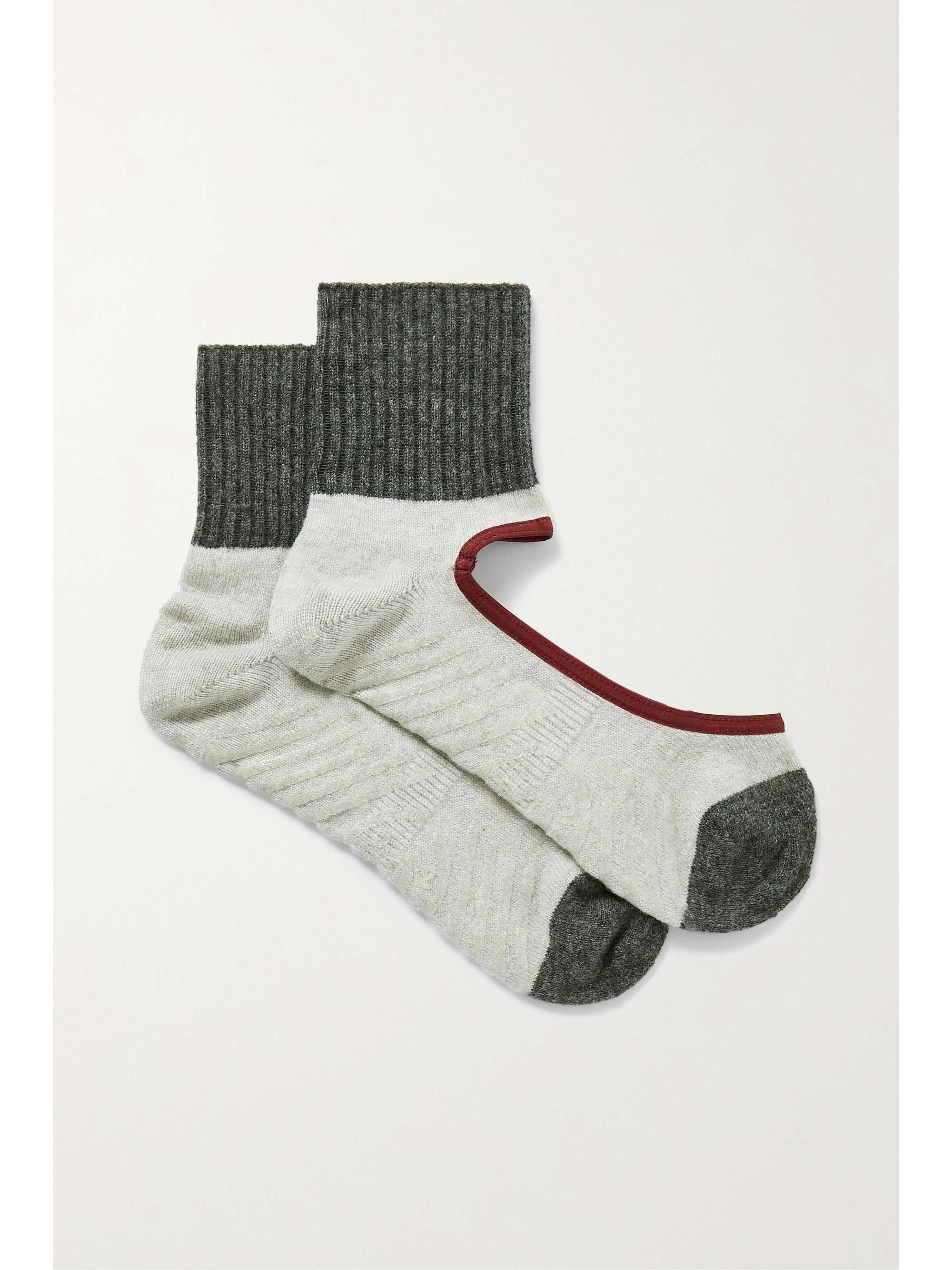 LORO PIANA Kaschmirsocken mit Cut-outs