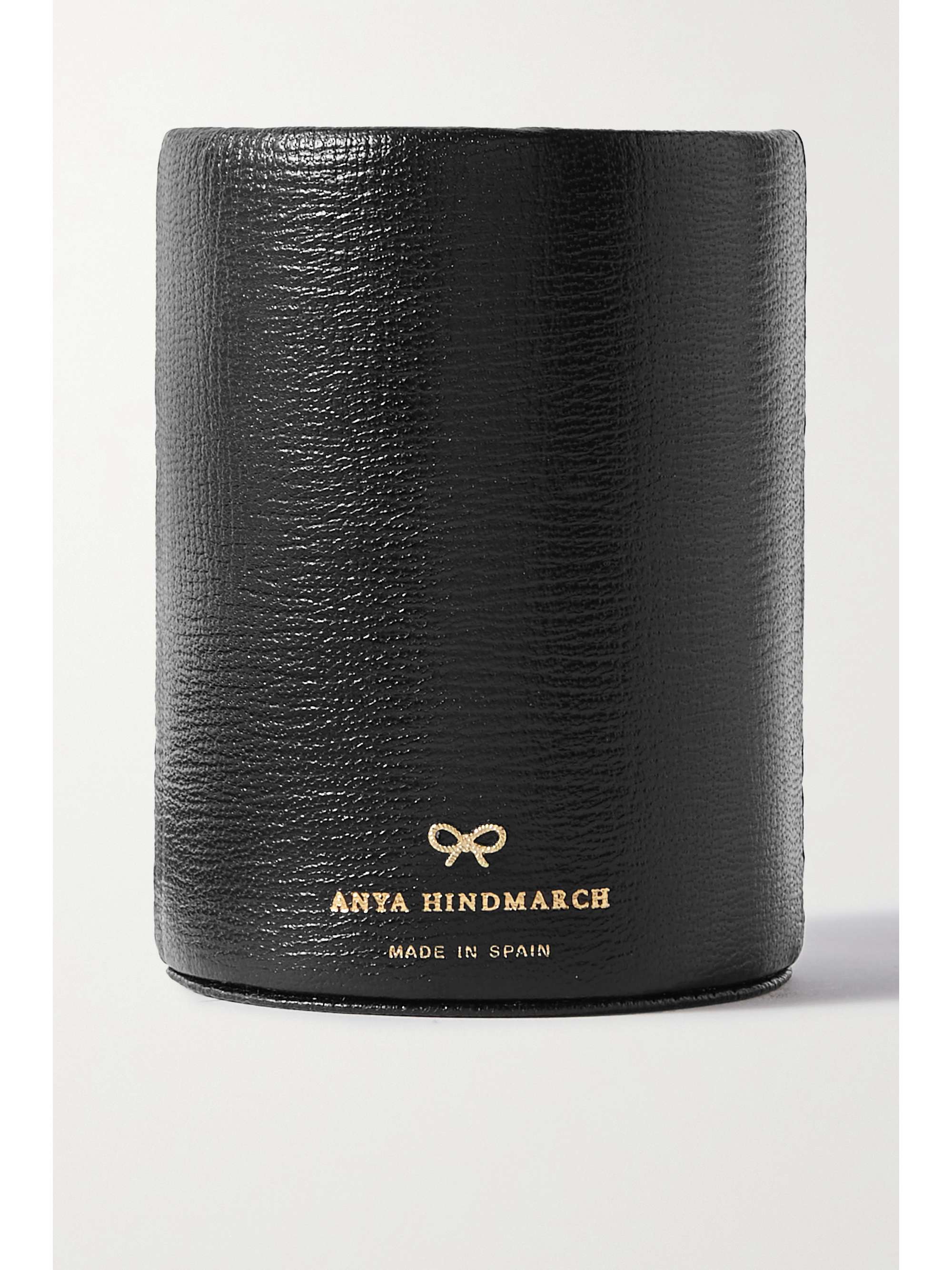 ANYA HINDMARCH Eyes printed textured-leather pencil pot