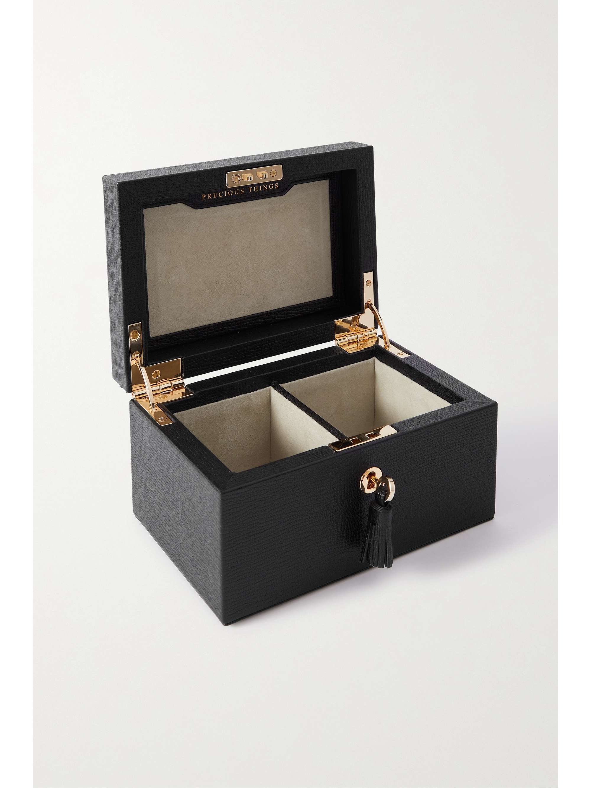 ANYA HINDMARCH Eyes textured-leather watch box