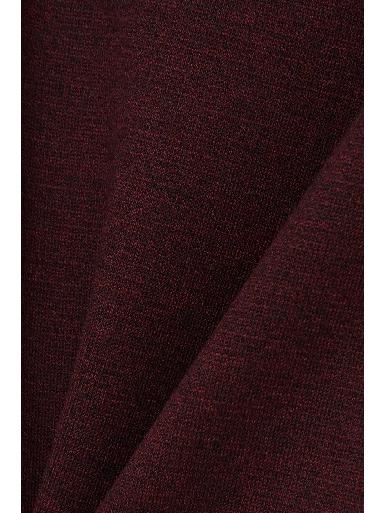 Gauchère Off-the-shoulder Cutout Wool Mini Dress In Burgundy