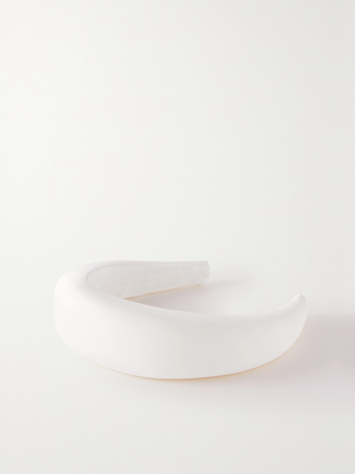 MAISON MICHEL - Miwa Satin Headband - White