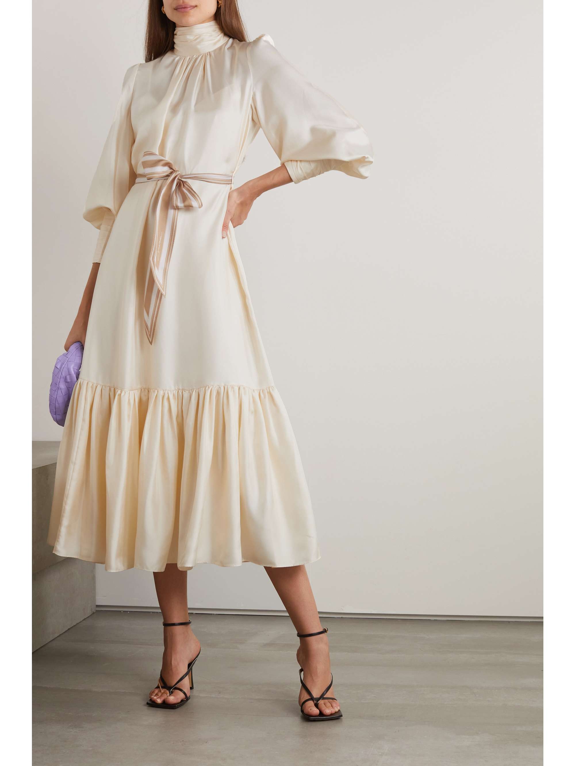 zimmermann beige dress