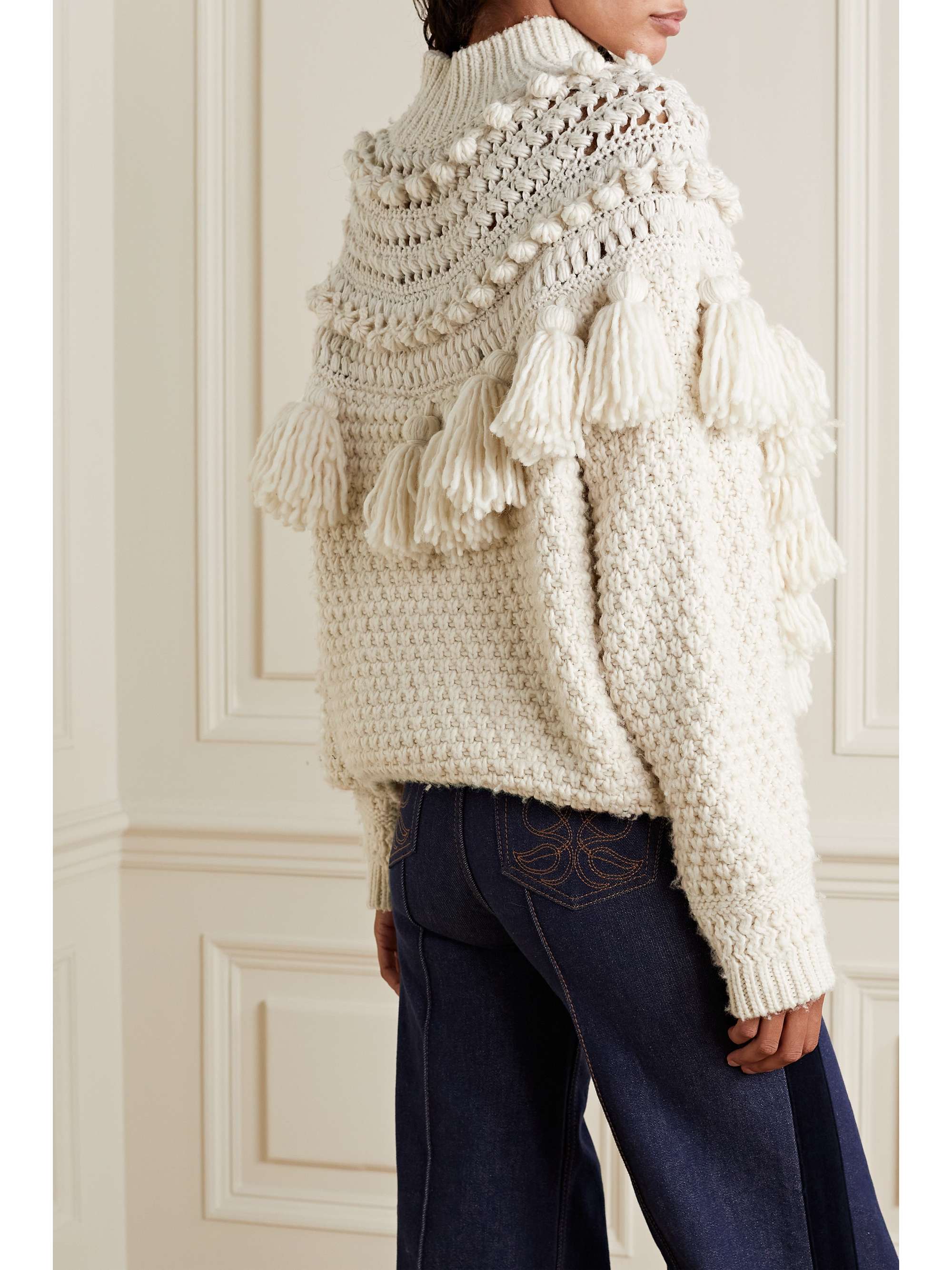 Zimmermann Tassel Sweater Zimmermann Pom Pom Sweater