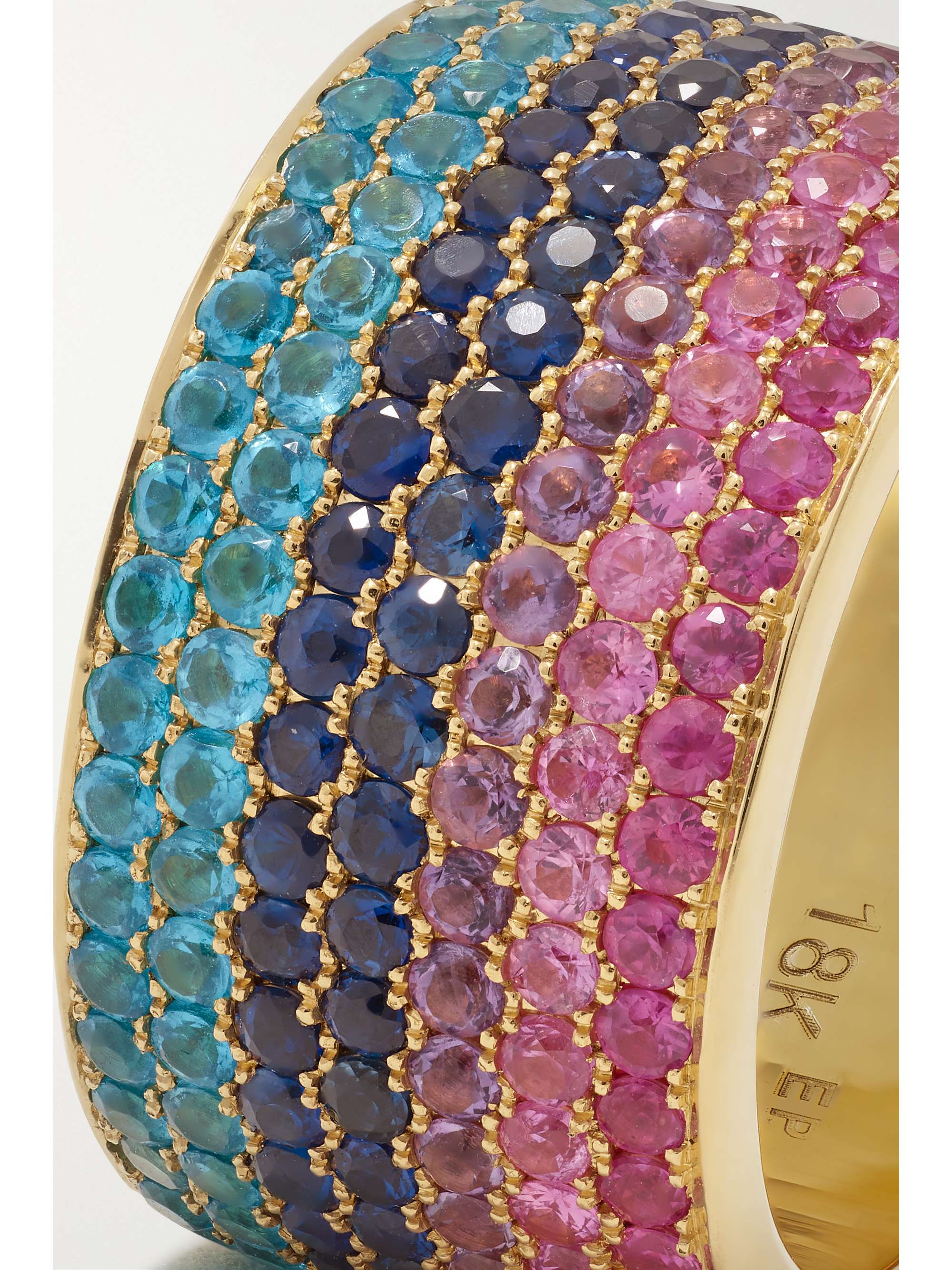 EMILY P. WHEELER + NET SUSTAIN California 18-karat recycled gold sapphire ring