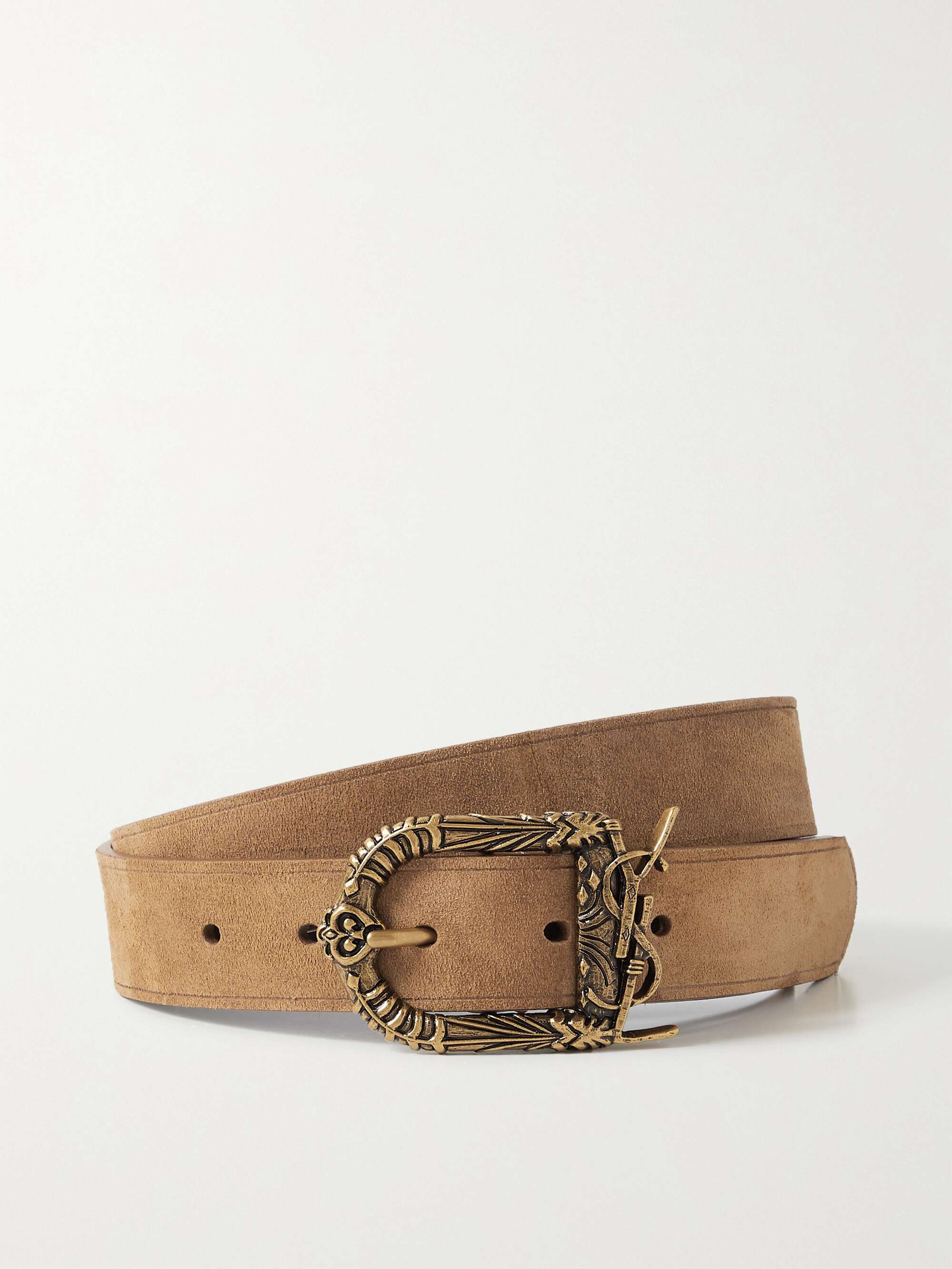 Monogramme reversible leather belt