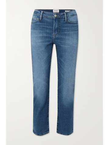 Designer Straight Leg Jeans for Women 