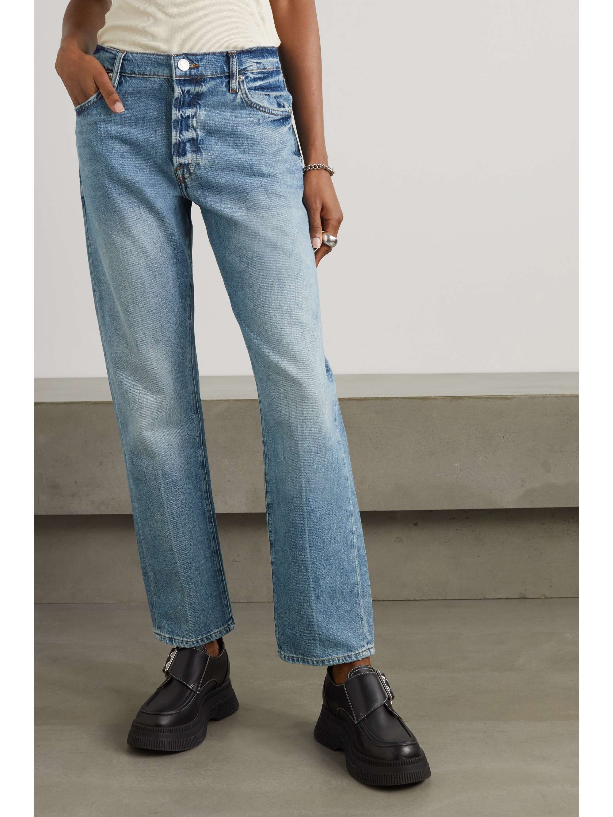 FRAME Le Slouch boyfriend jeans NETAPORTER