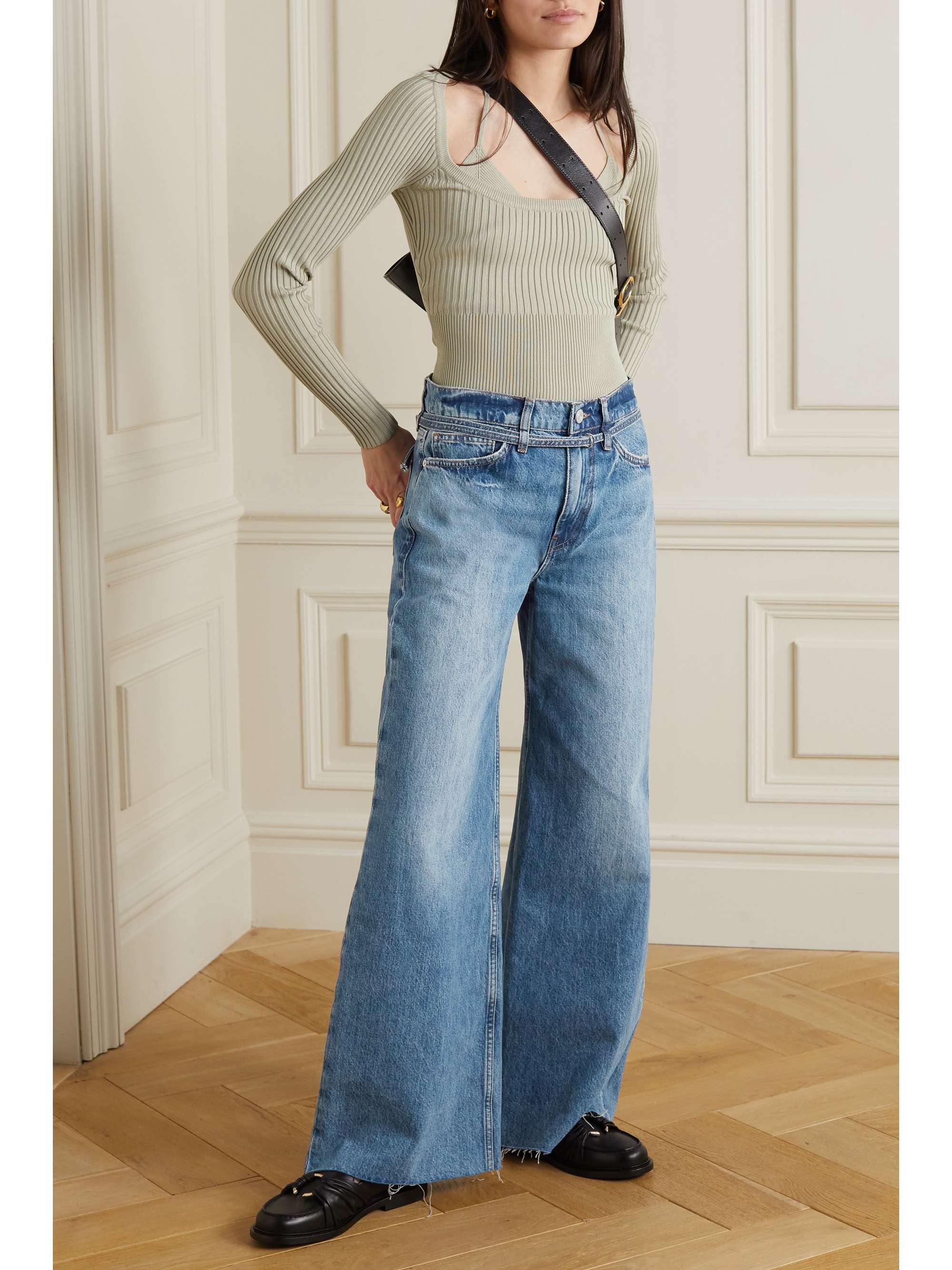 baggy wide leg jeans