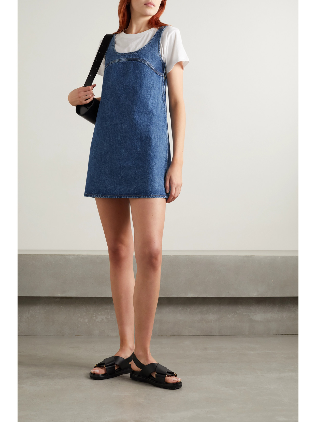 denim blue midi dress Ada LA MAISON DROP 1 Color:FIESTA RED The kind of dress Firerie Women's Elegant Olive