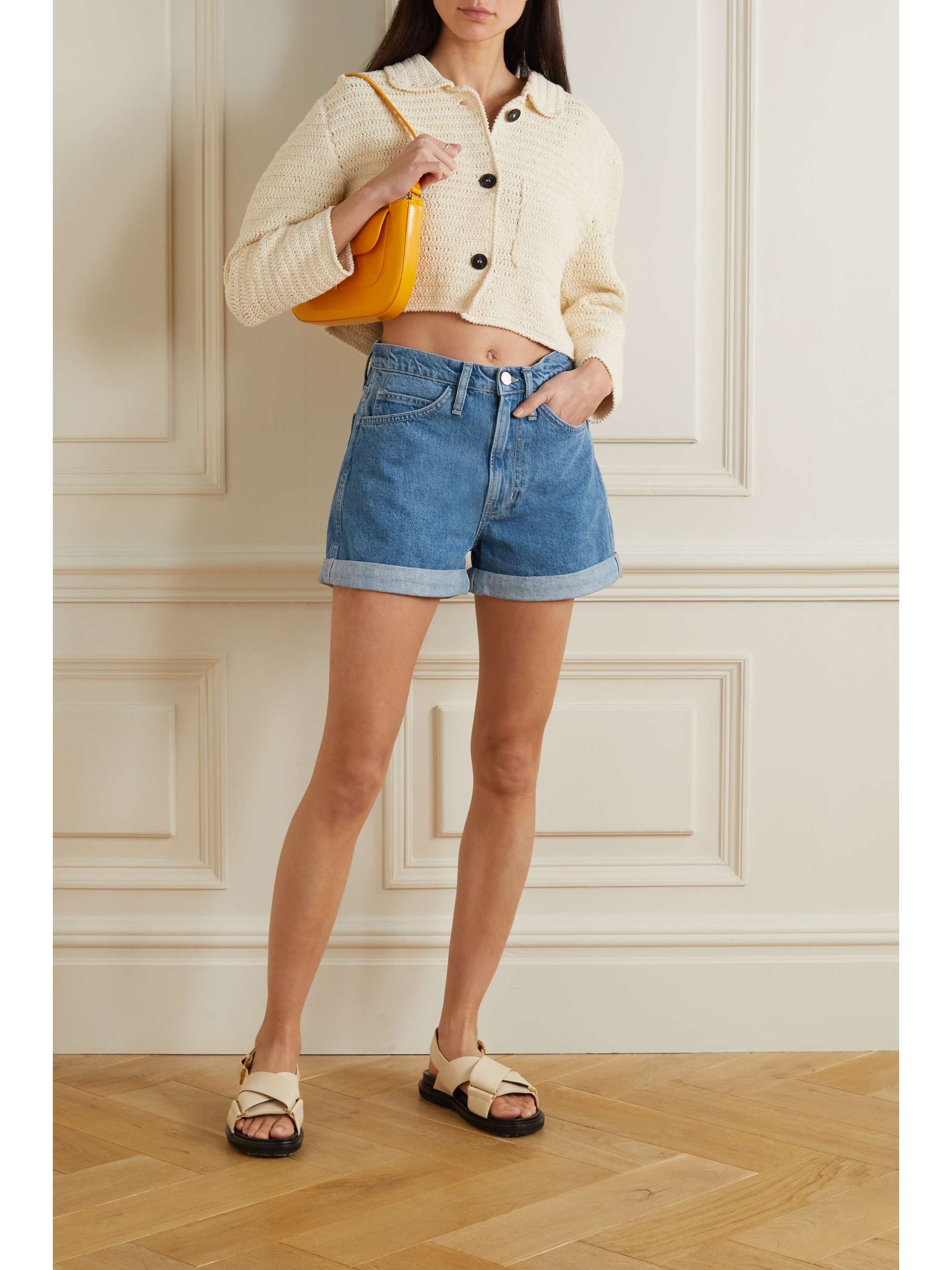 FRAME Denim shorts