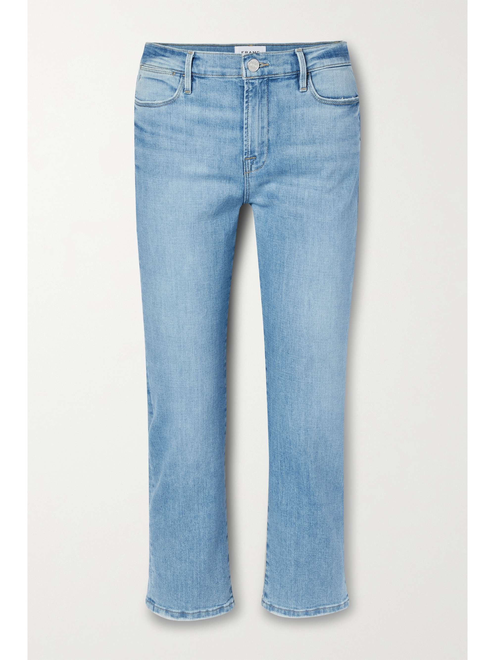 Light denim Le High straight-leg jeans 