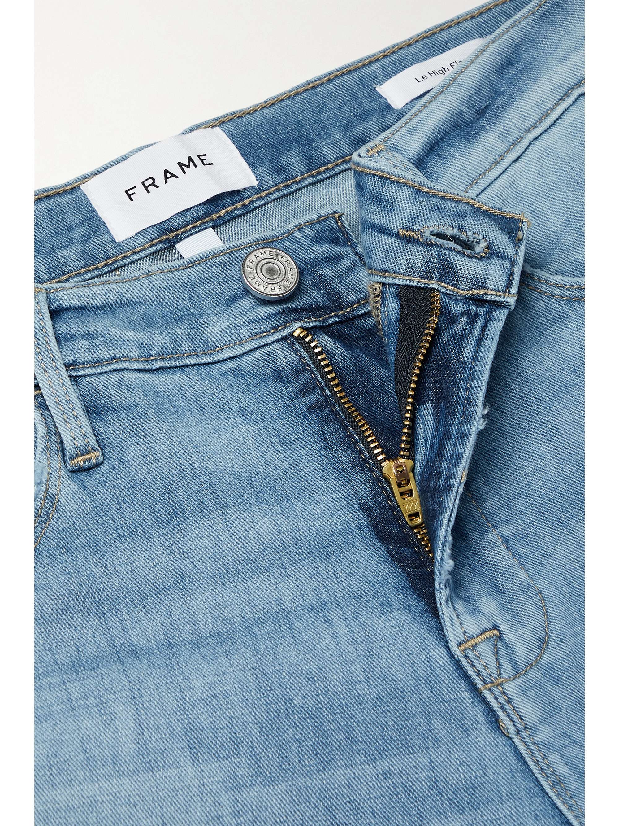 FRAME Le High Flare high-rise jeans