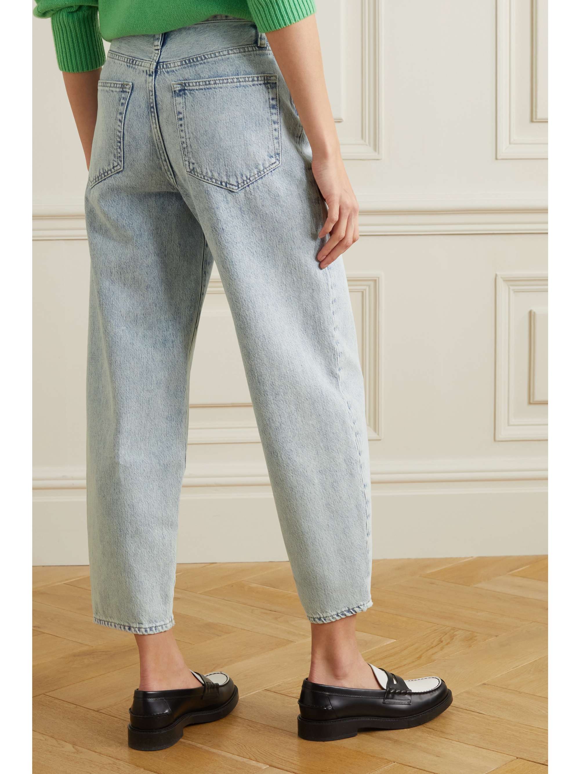 Frame Barrel High Rise Jeans