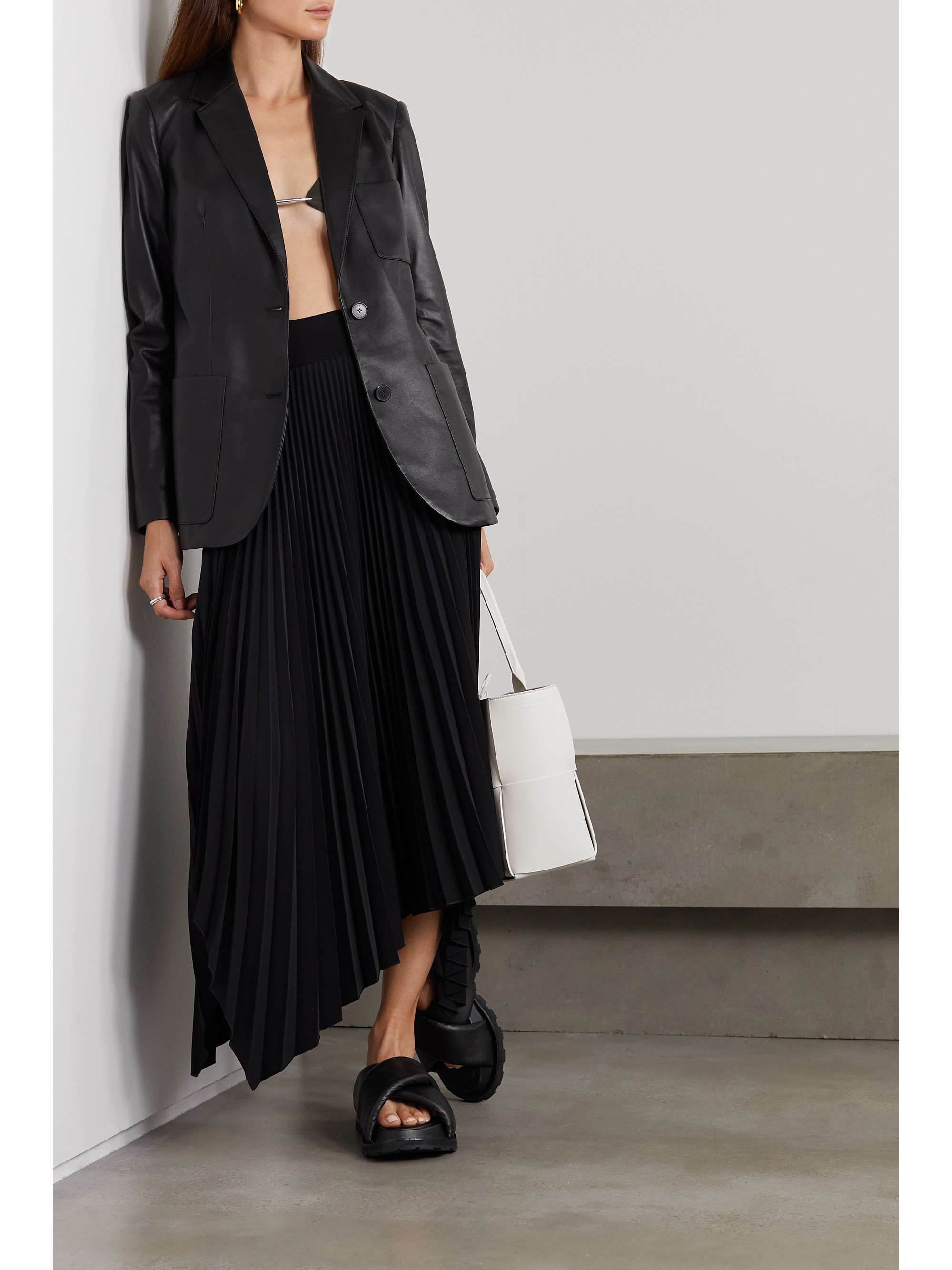 JOSEPH Jacques leather blazer