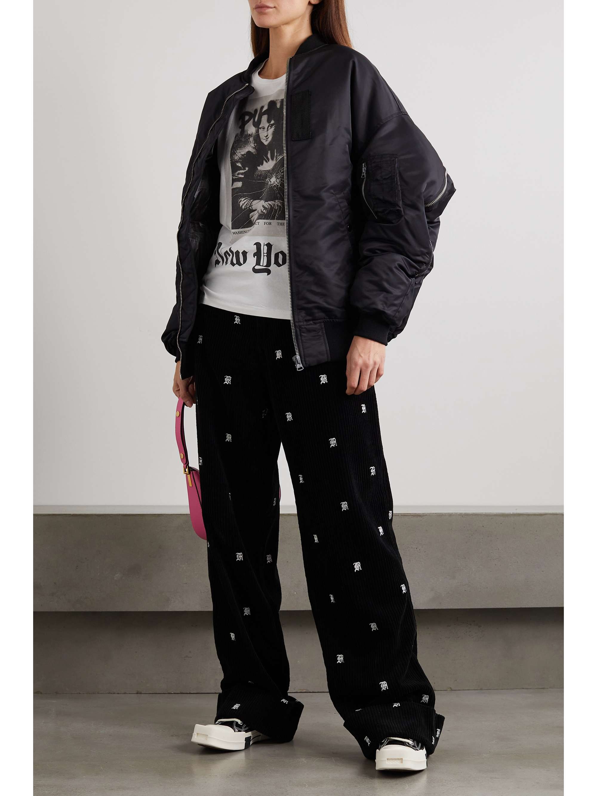 r13 hooded flight jacket