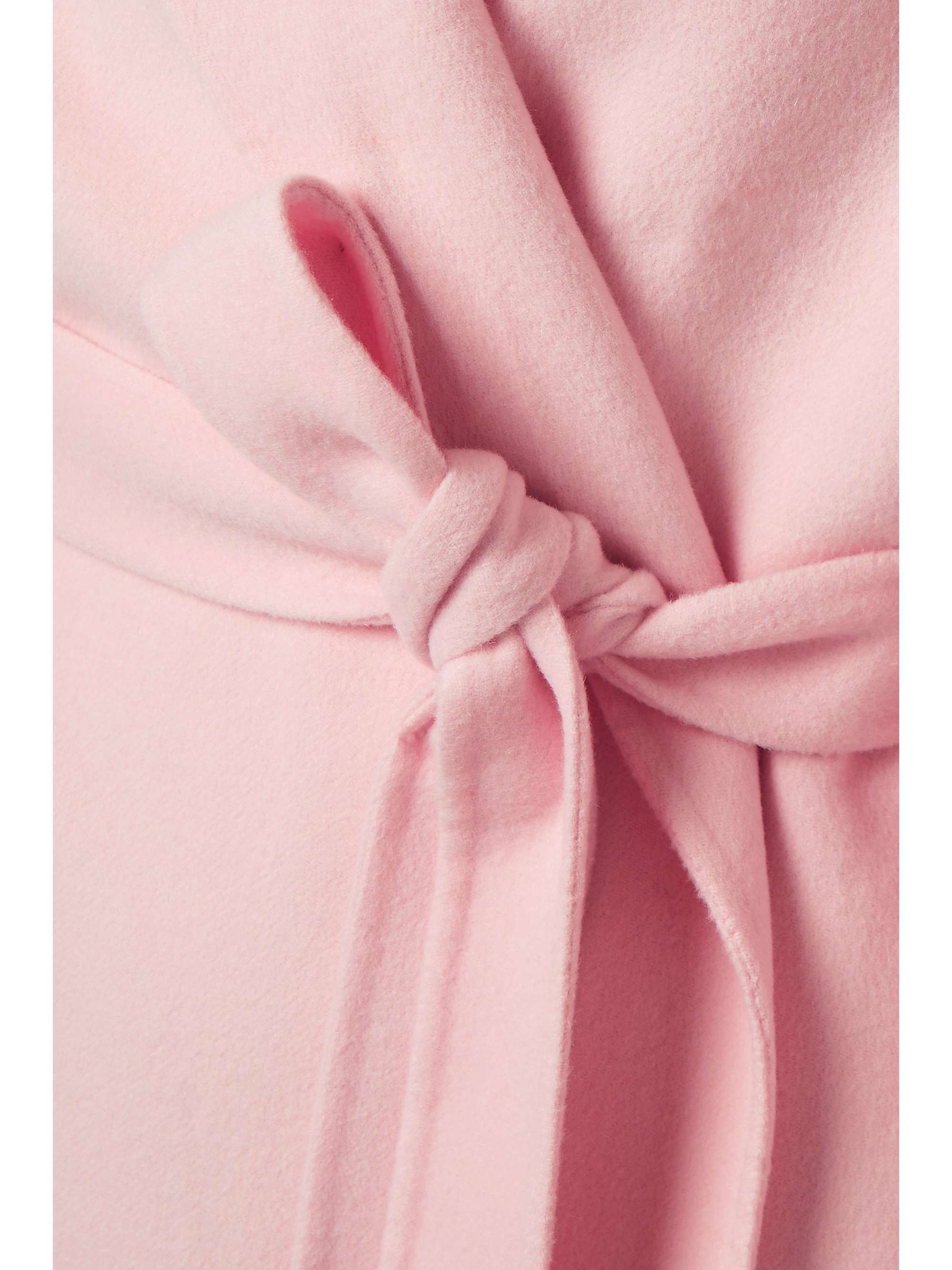Cenda belted wool and cashmere-blend coat Cenda belted wool and cashmere-blend coat
