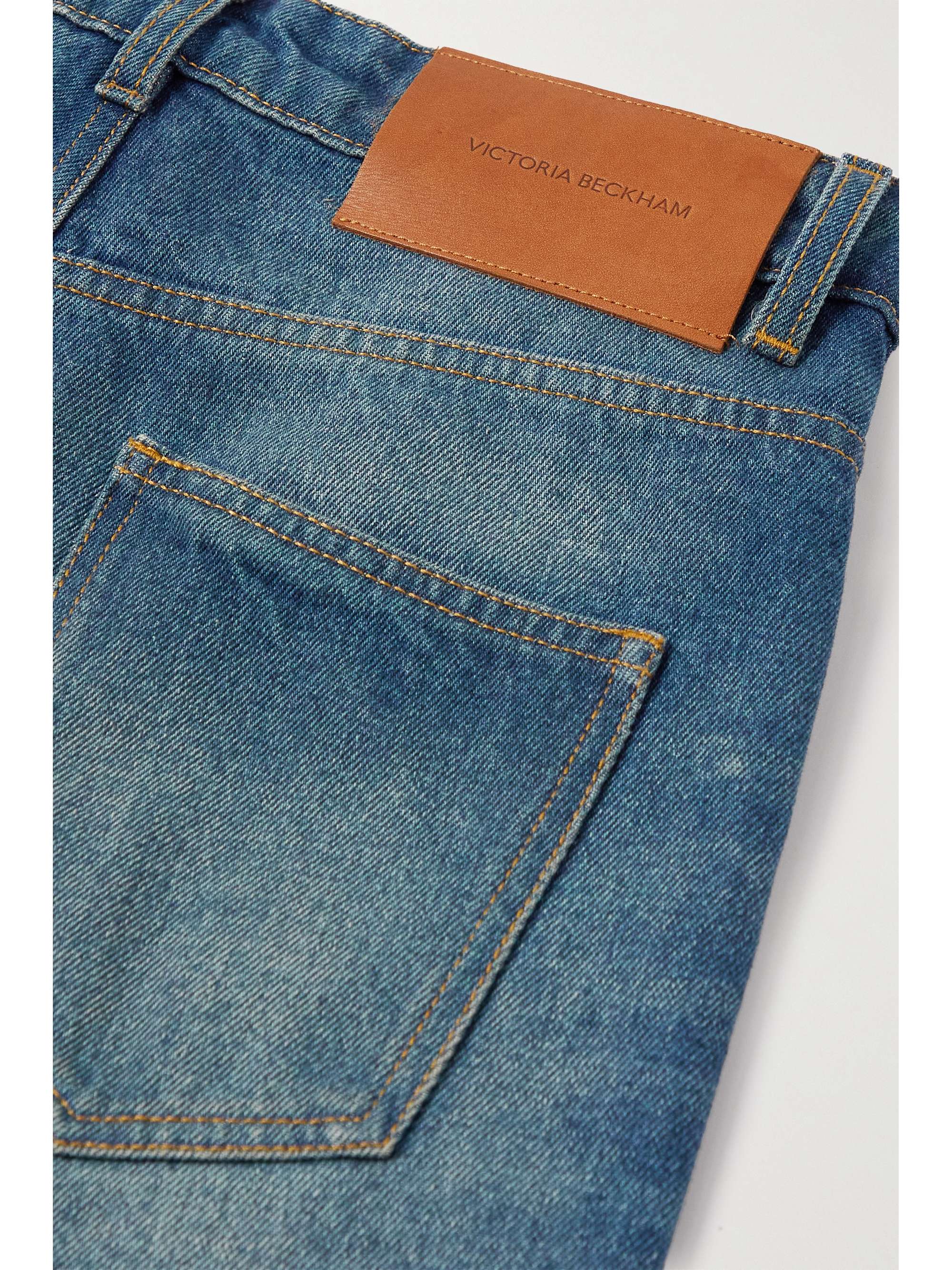 VICTORIA BECKHAM Julia high-rise straight-leg jeans