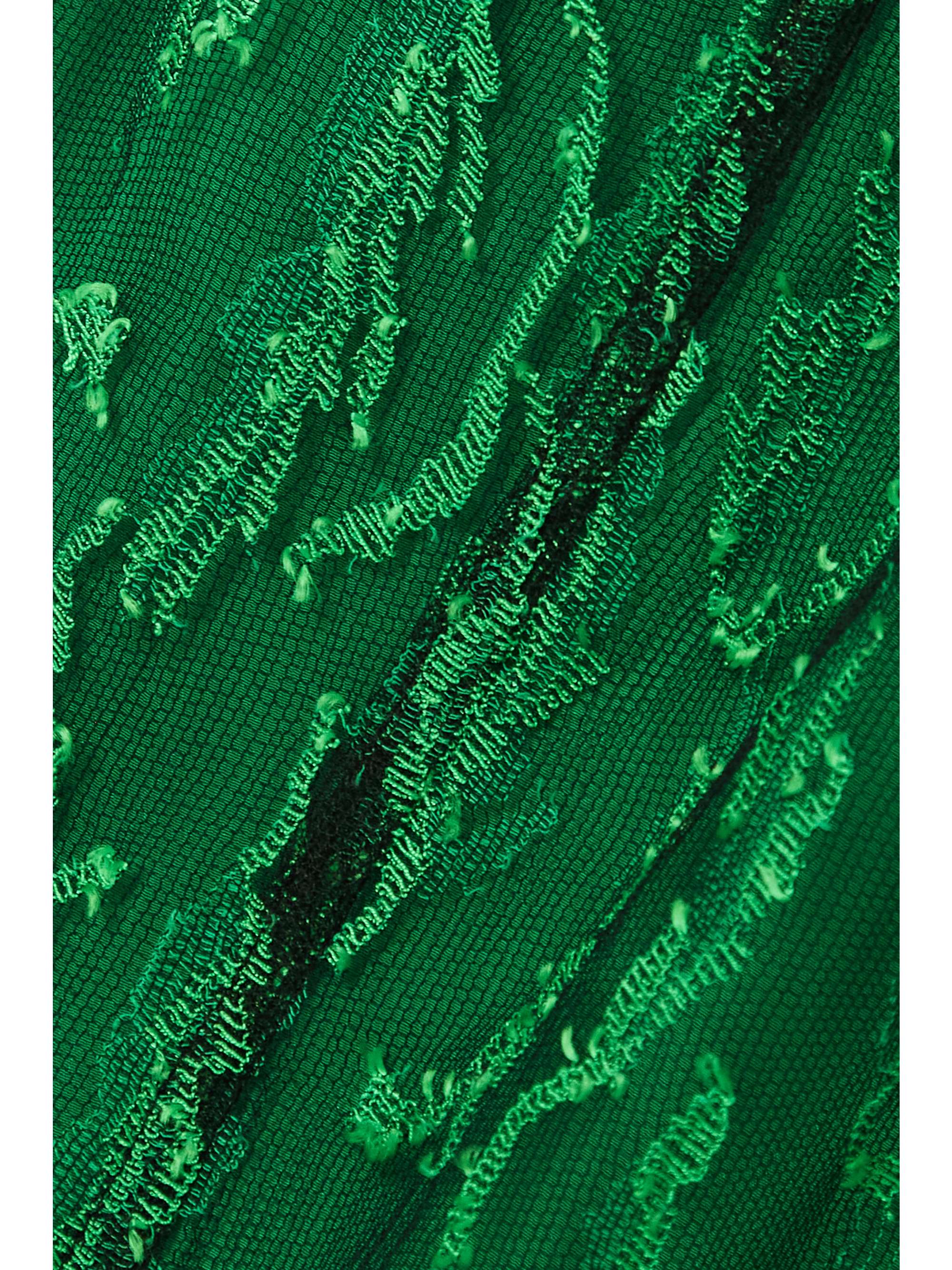 VICTORIA BECKHAM Fil coupé mesh midi dress