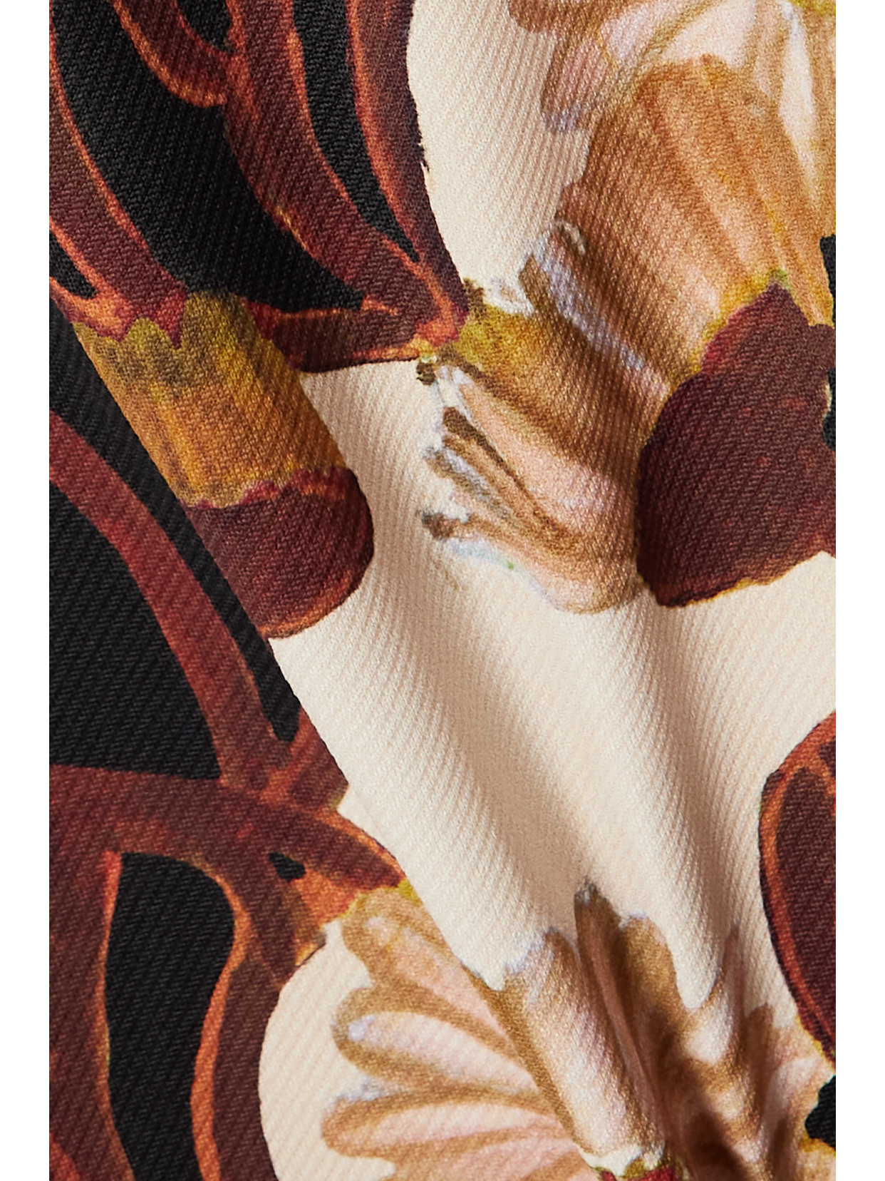 Shop La Doublej Sky Printed Tech-jersey Leggings In Brown